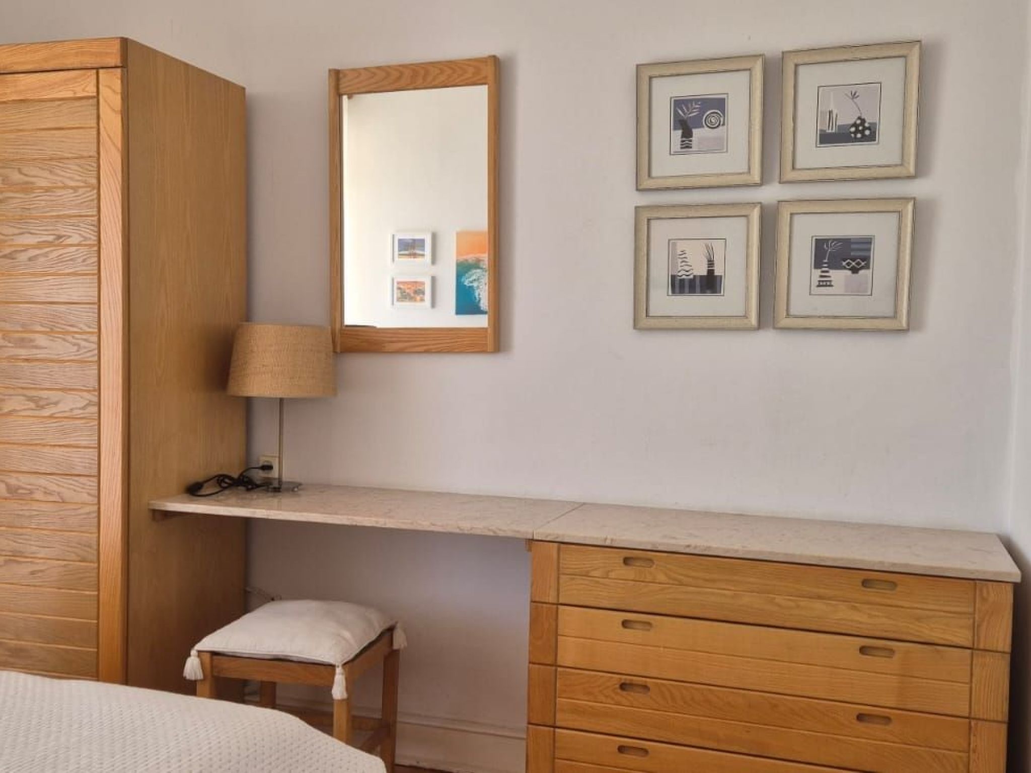 "Peixes" mit Blick auf das Wasser-Binnen