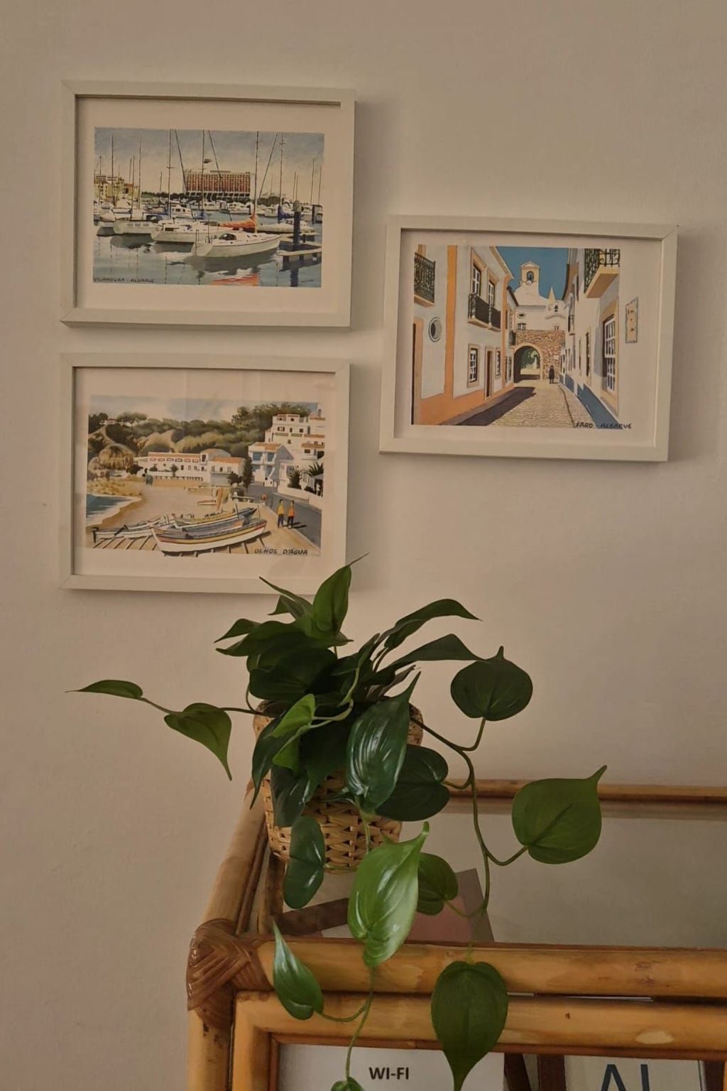 "Peixes" mit Blick auf das Wasser-Binnen