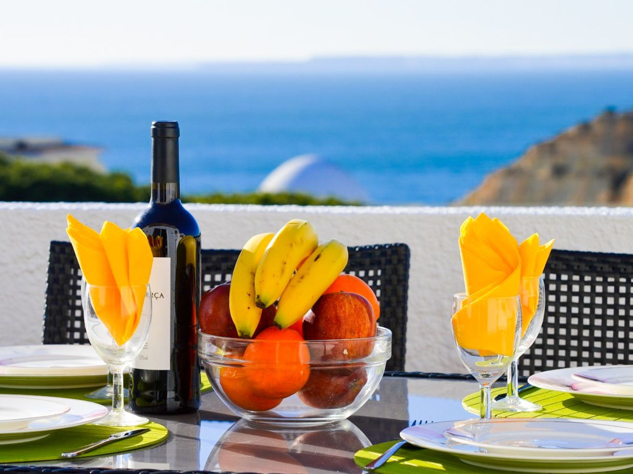 Wohnung mit Blick auf das Wasser