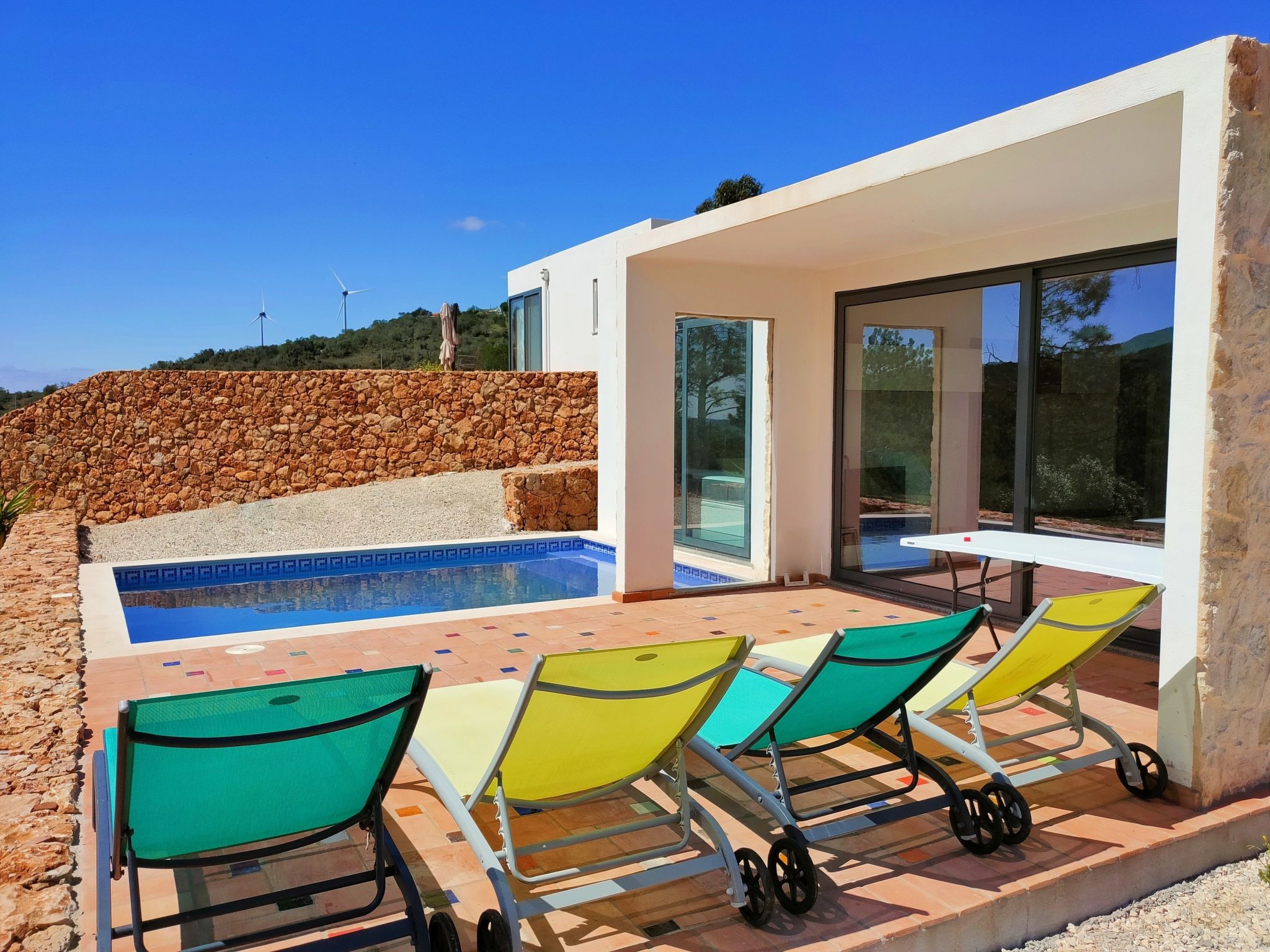Villa mit privatem Pool - Casa da Bananeira