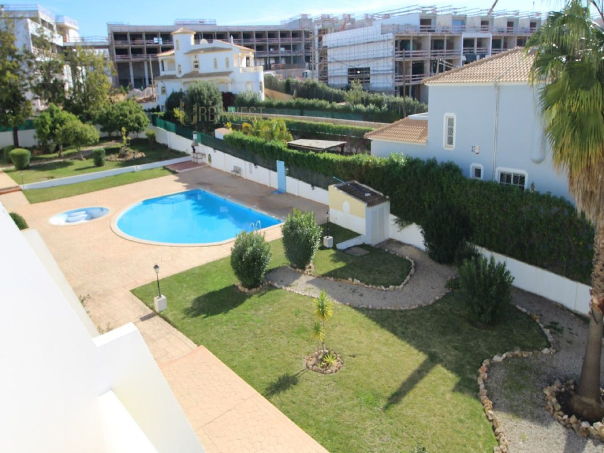 Mit Whirlpool-Drinnen