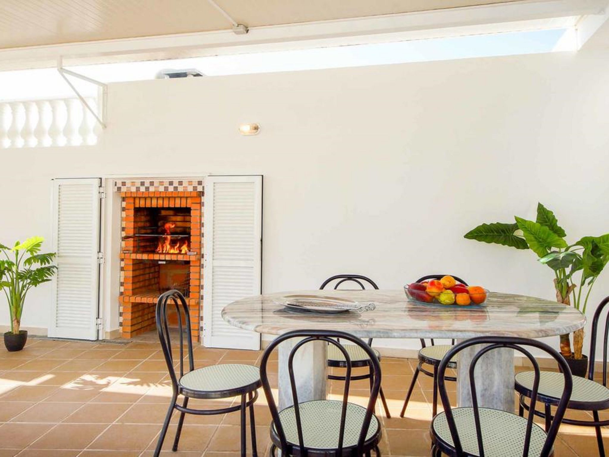 Chalet "Villa Brigida" mit privatem Pool-Drinnen