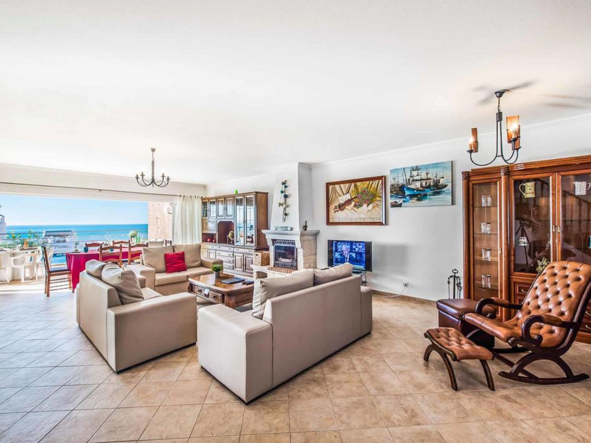 Chalet "Villa Oceano" mit privatem Pool-Inside