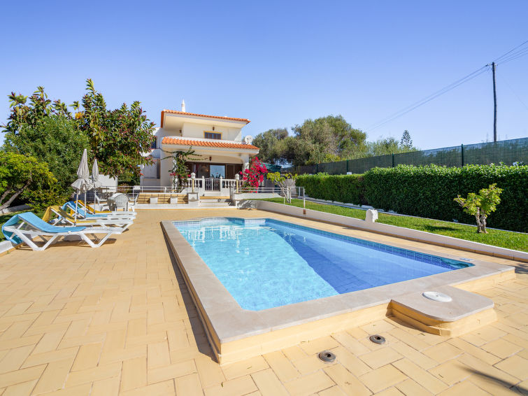 Privézwembad en zeezicht in vakantiehuis Vivenda Deolinda, Albufeira in Albufeira