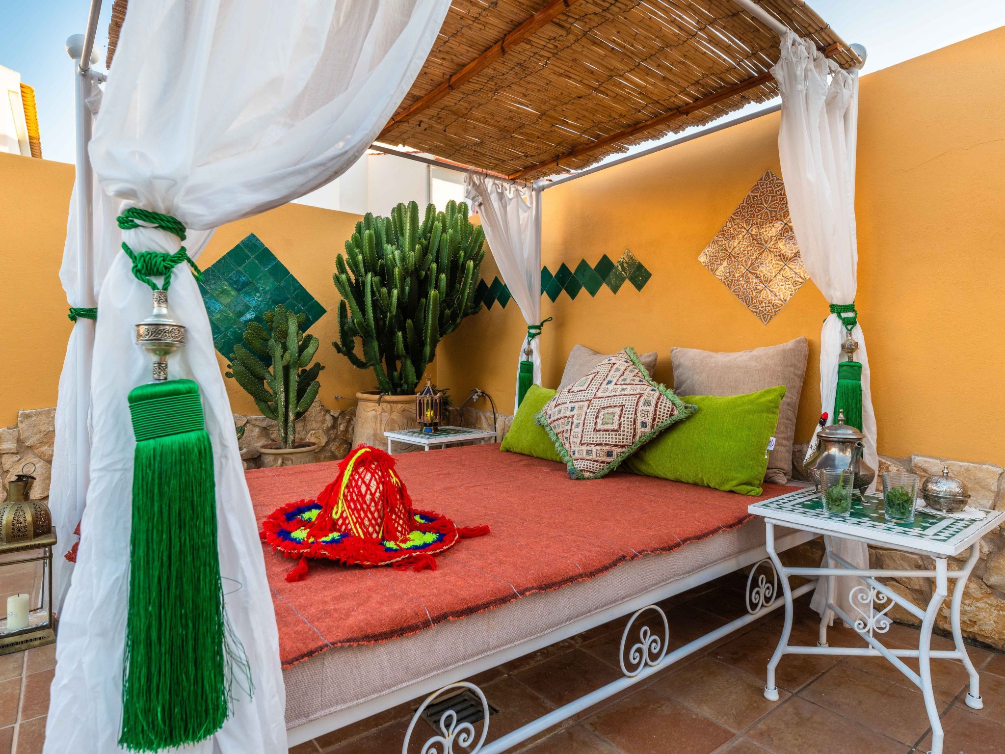 Feriendorf "Riad Serpa Galé".-Inside