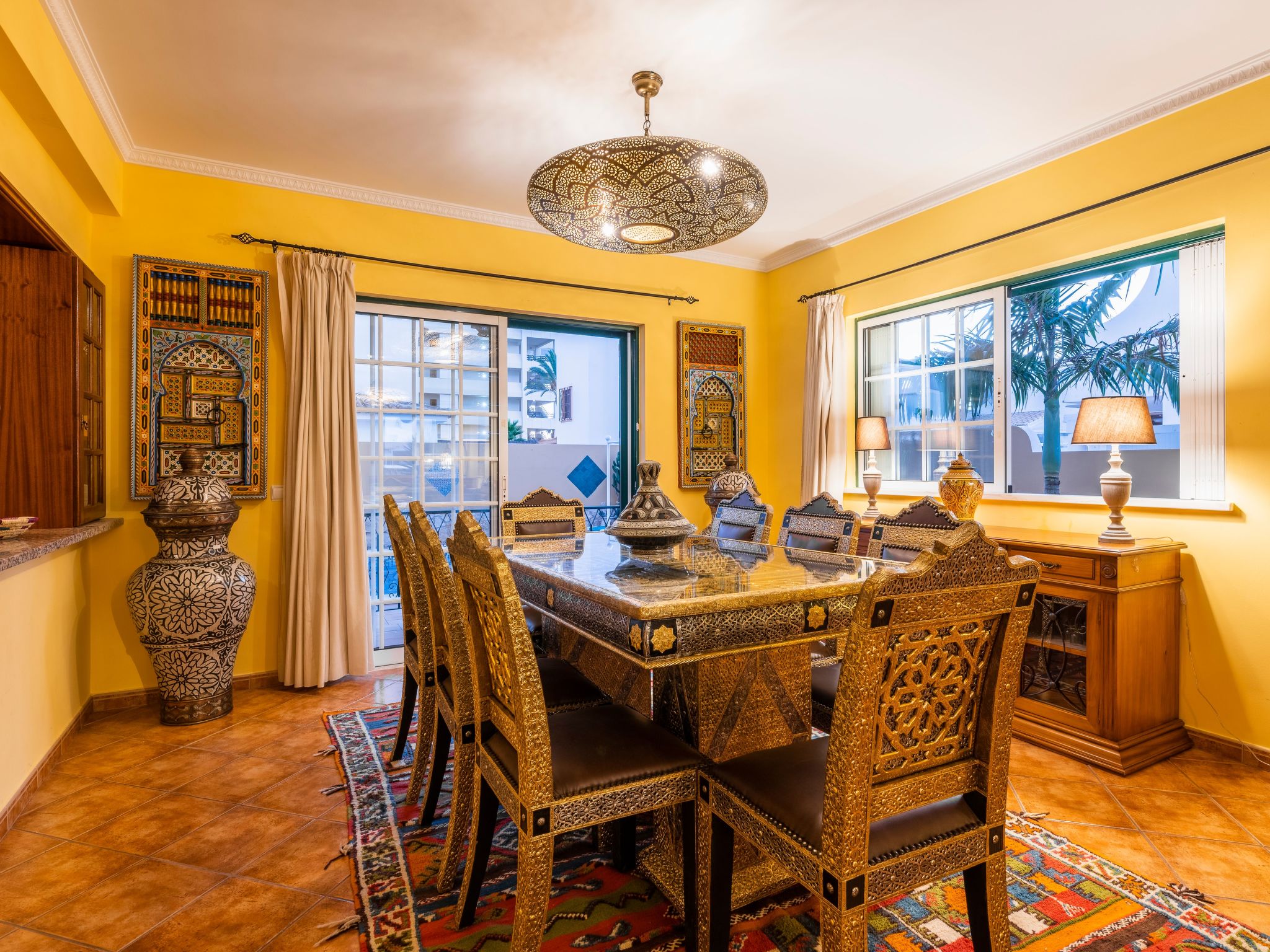 Feriendorf "Riad Serpa Galé".-Inside