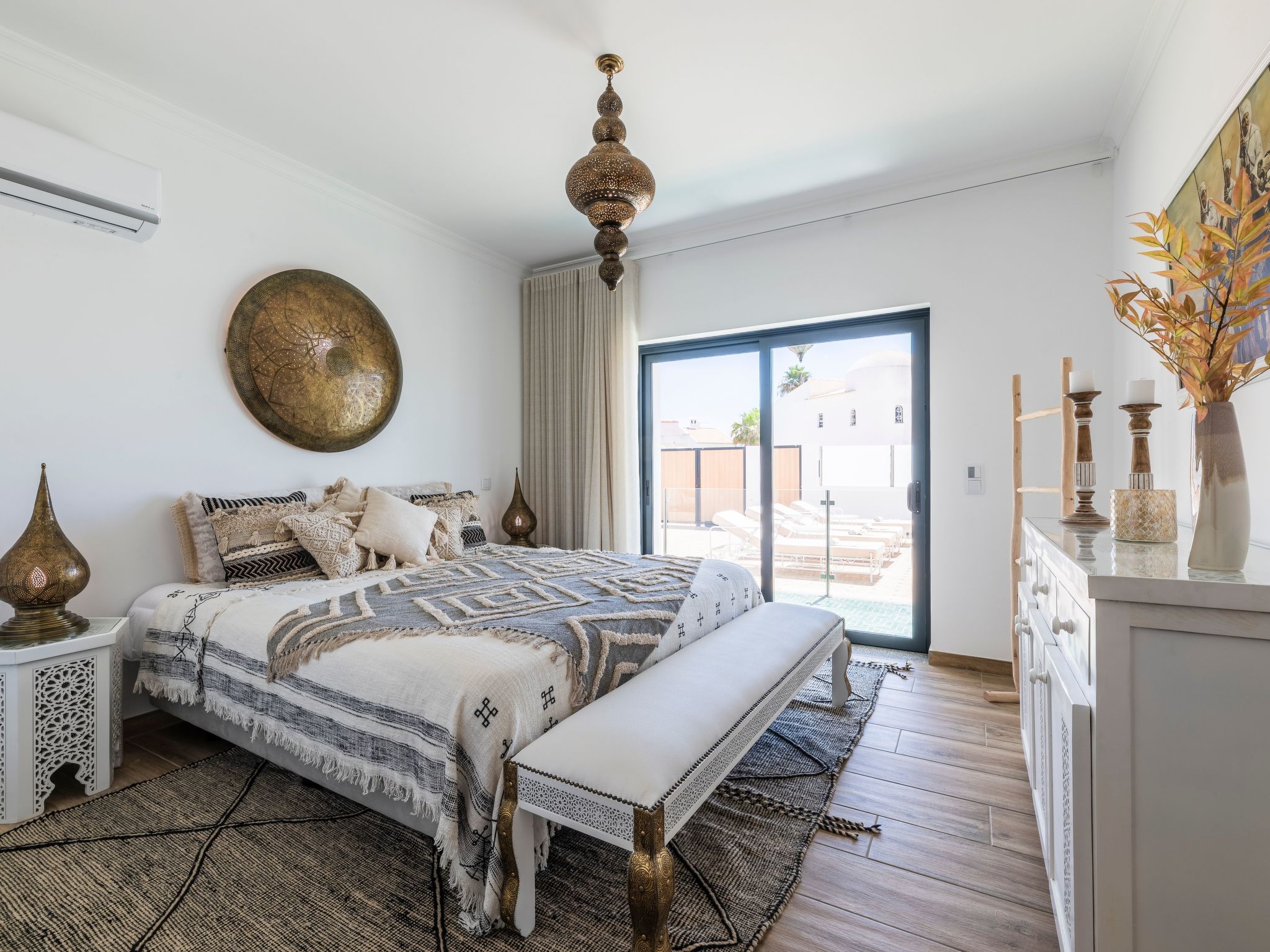 Villa "Riad Matias Galé"-Drinnen