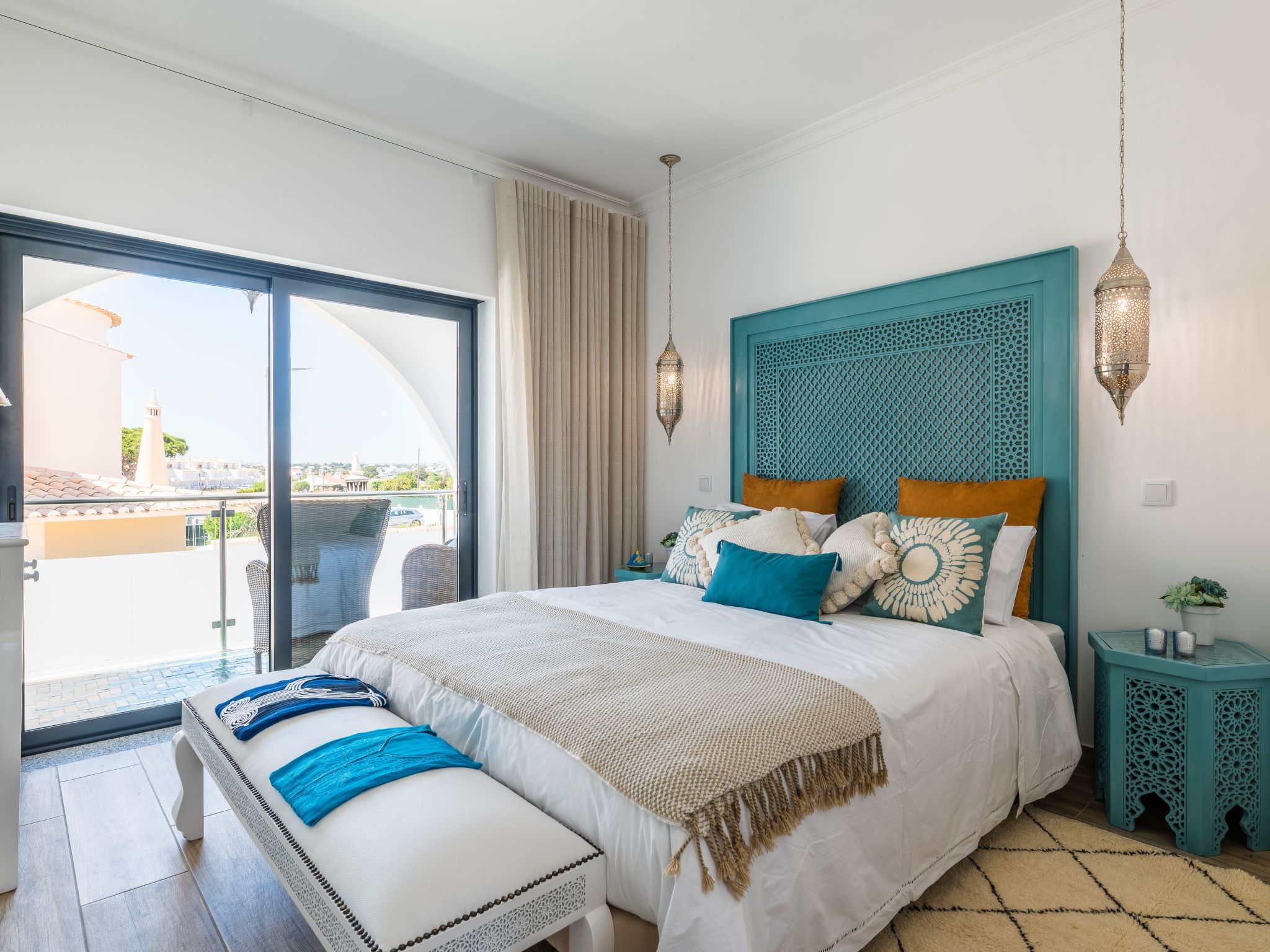 Villa "Riad Matias Galé"-Drinnen