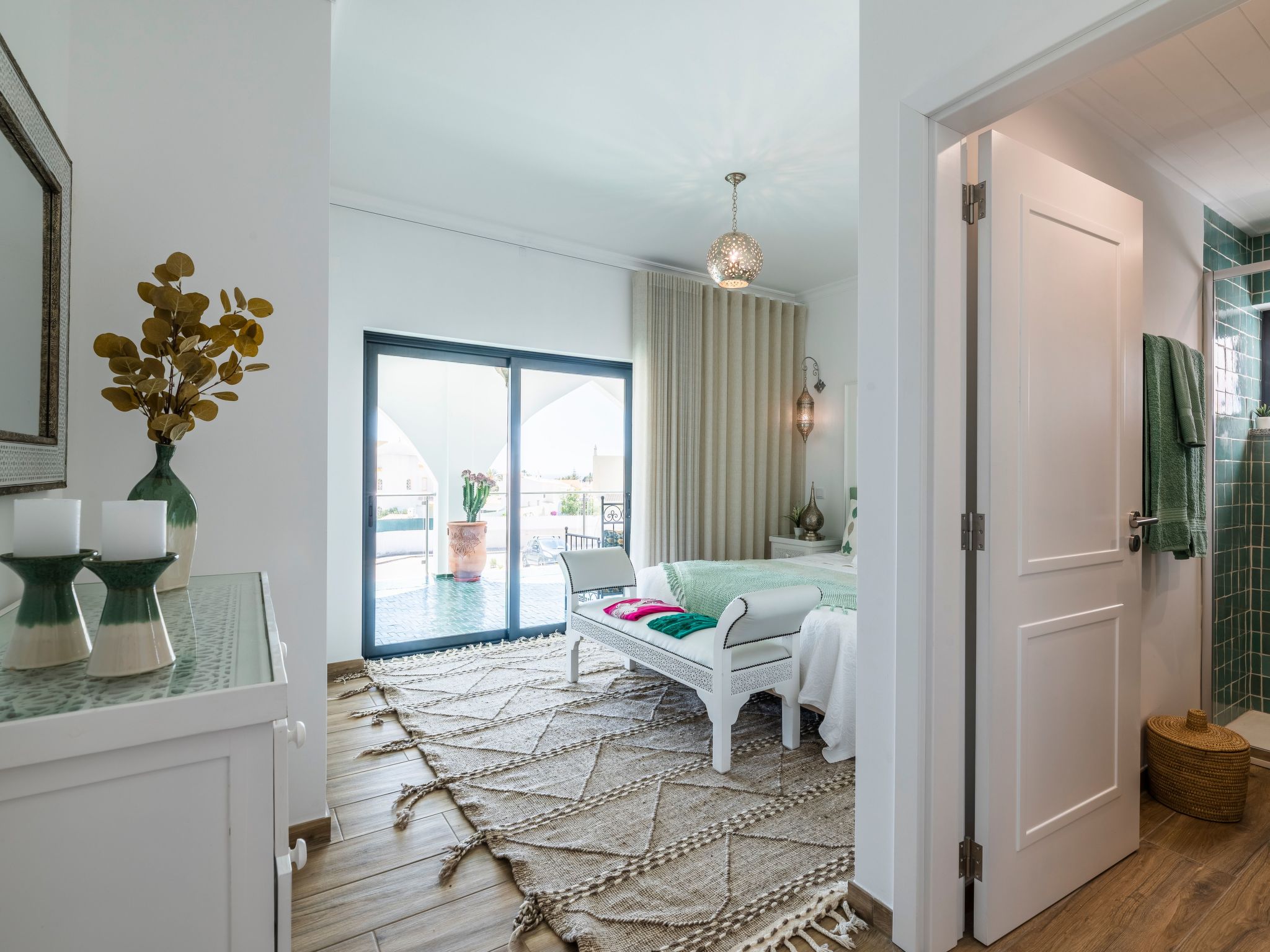 Villa "Riad Matias Galé"-Drinnen