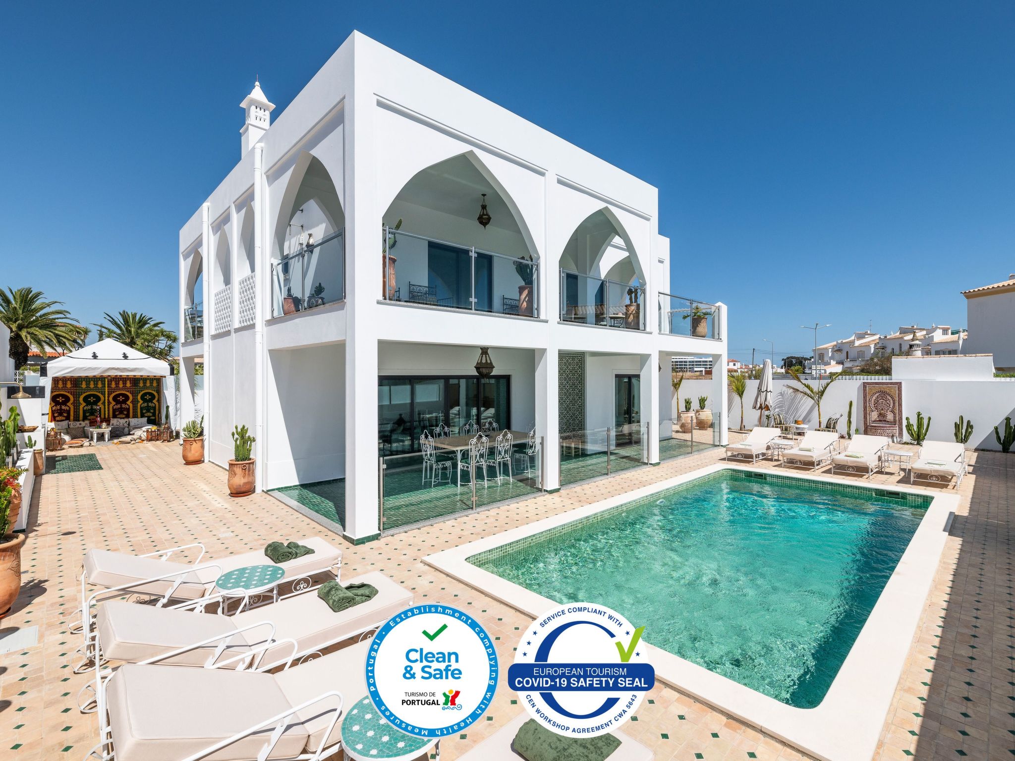 Villa "Riad Matias Galé"-Drinnen