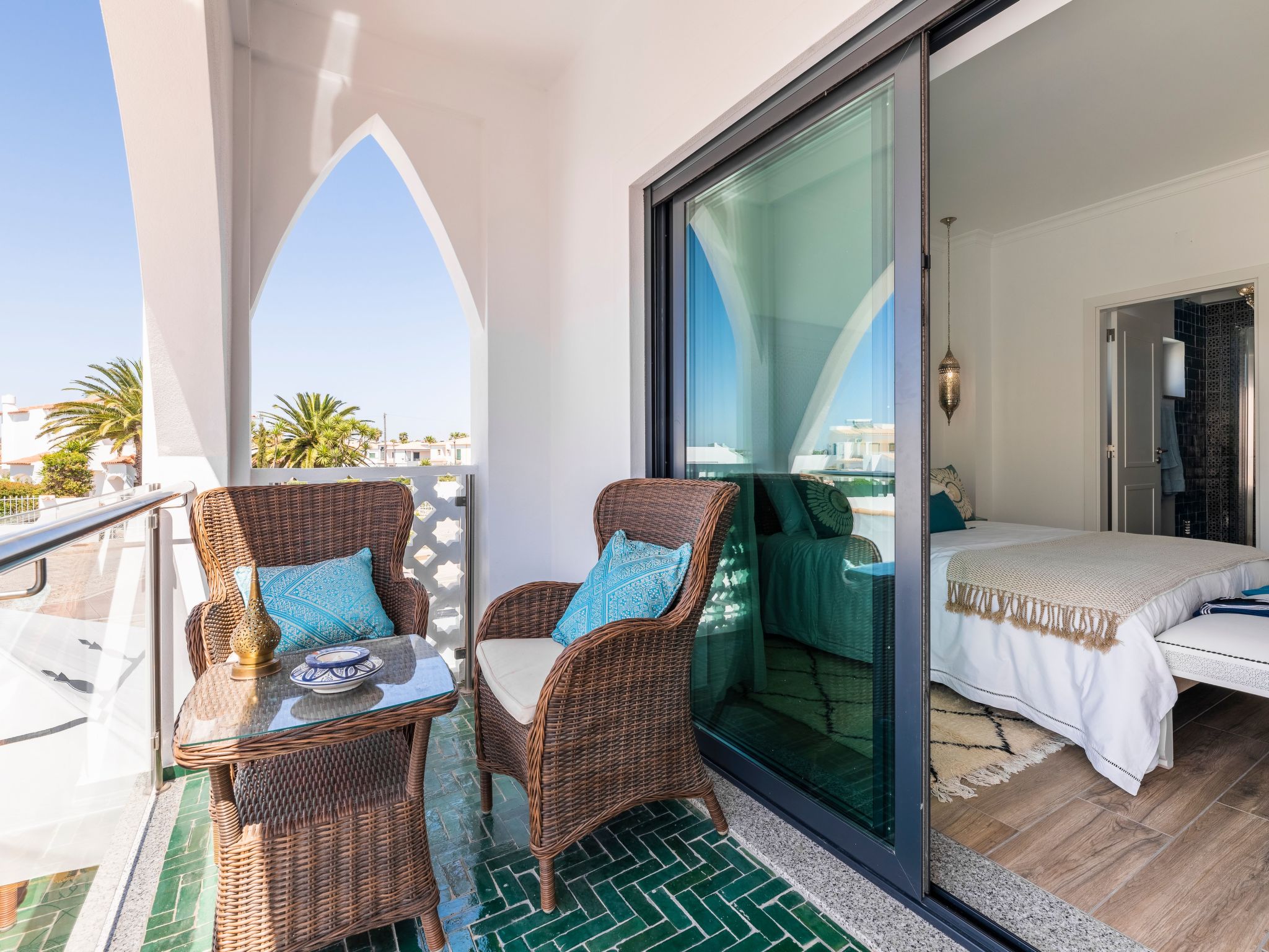 Villa "Riad Matias Galé"-Drinnen