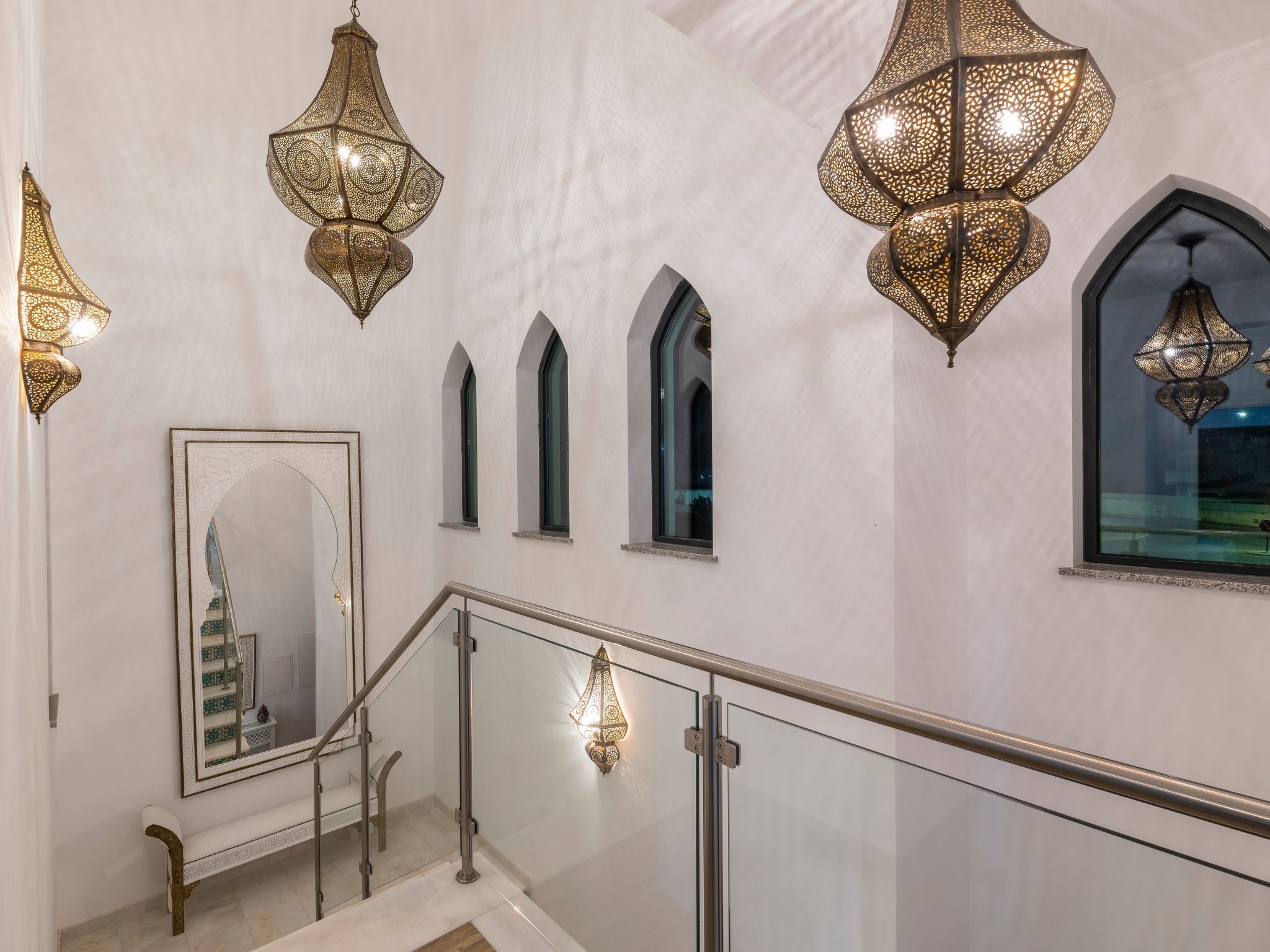 Villa "Riad Matias Galé"-Drinnen
