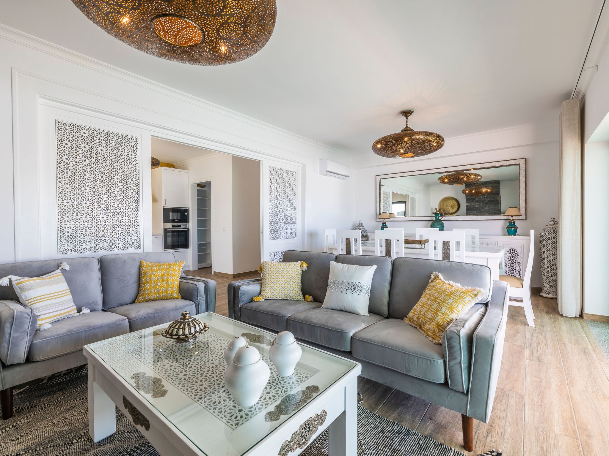 Villa "Riad Matias Galé"-Drinnen