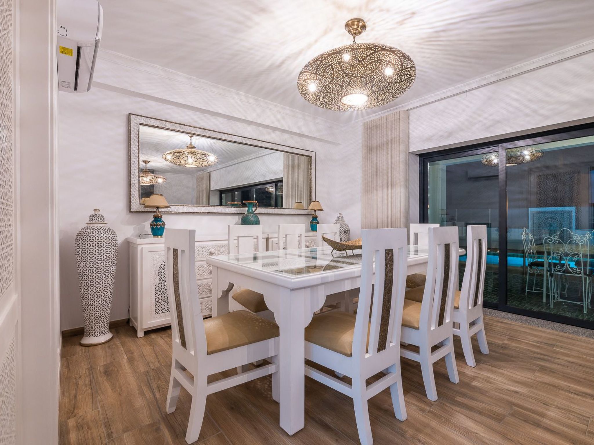 Villa "Riad Matias Galé"-Drinnen