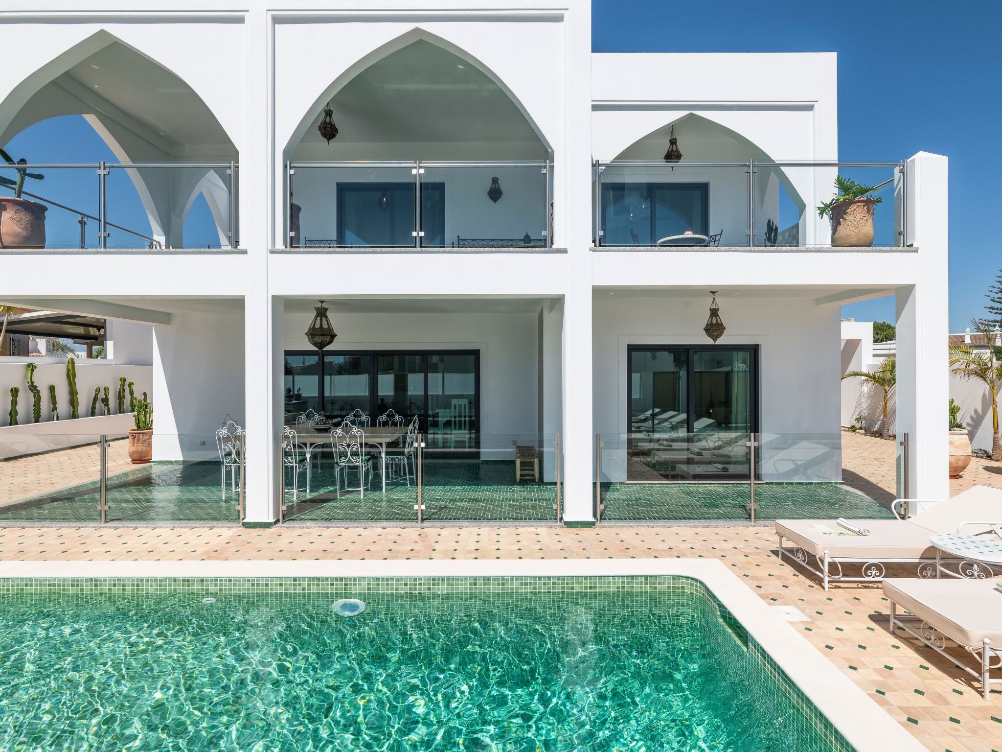 Villa "Riad Matias Galé"-Drinnen