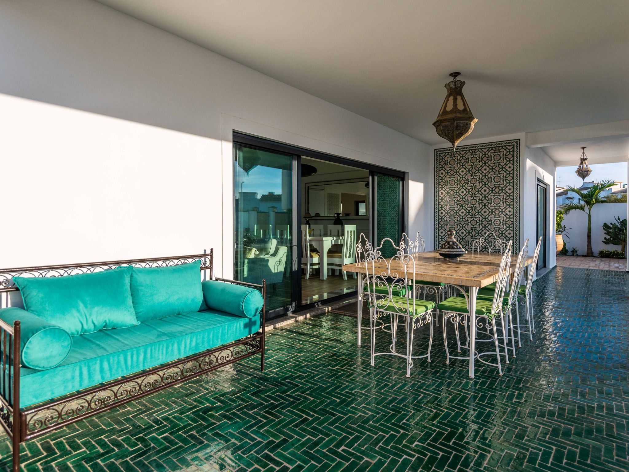 Villa "Riad Matias Galé"-Drinnen