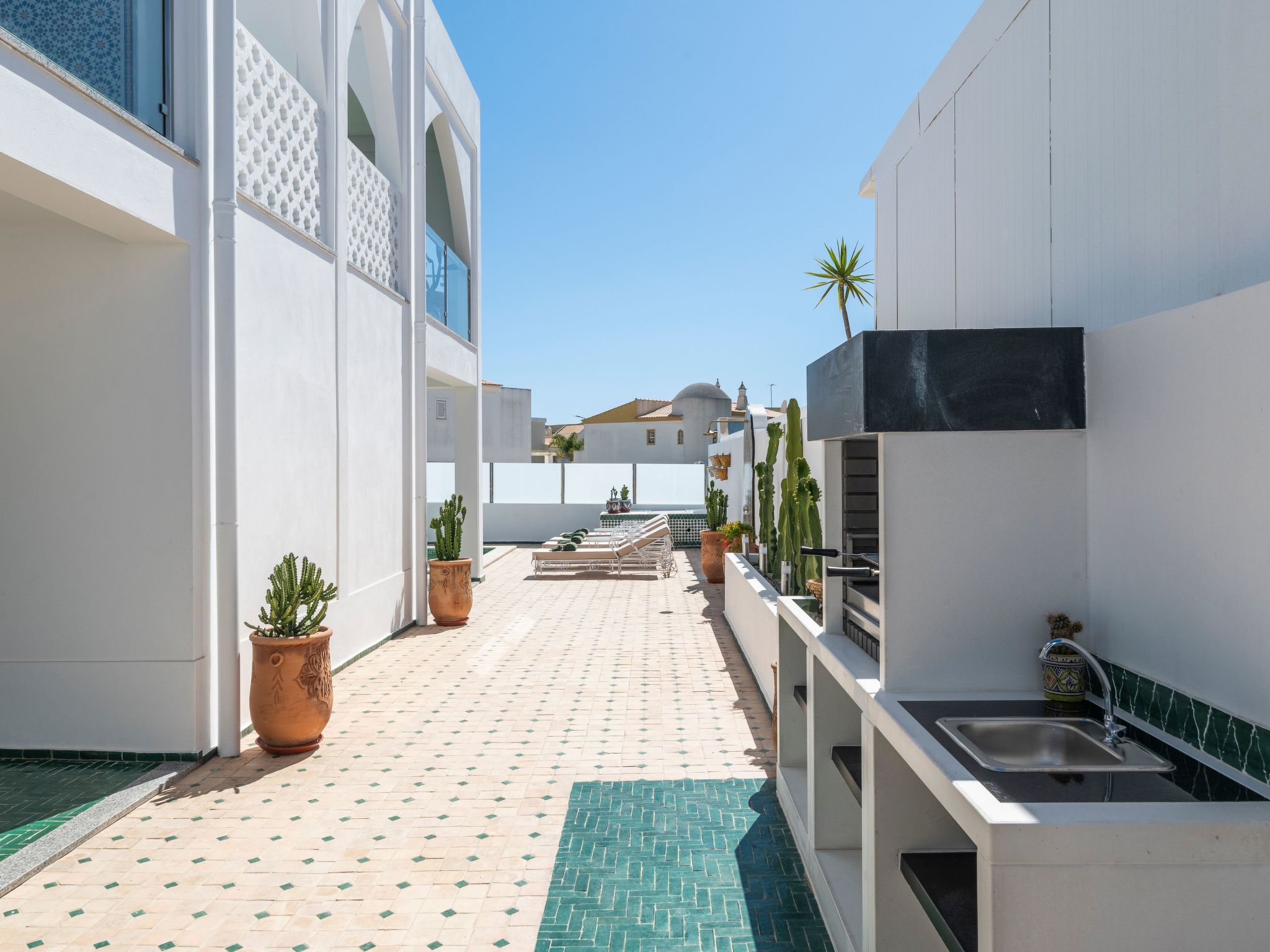 Villa "Riad Matias Galé"-Drinnen