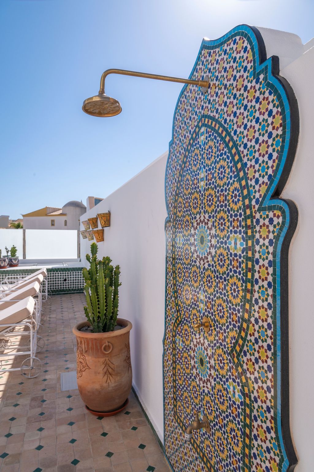 Villa "Riad Matias Galé"-Drinnen