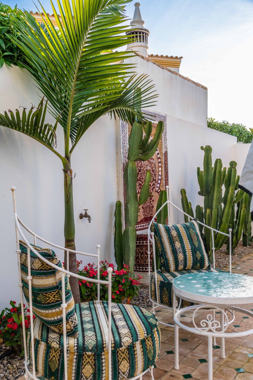 Villa "Riad Matias Galé"-Drinnen