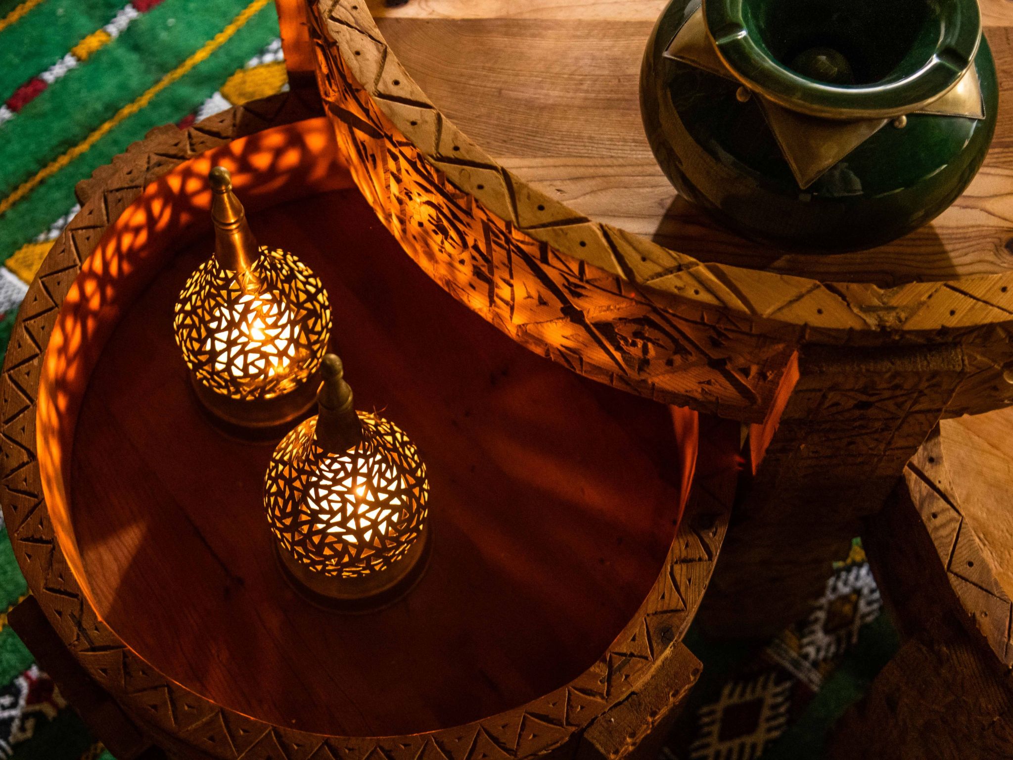 Villa "Riad Matias Galé"-Drinnen