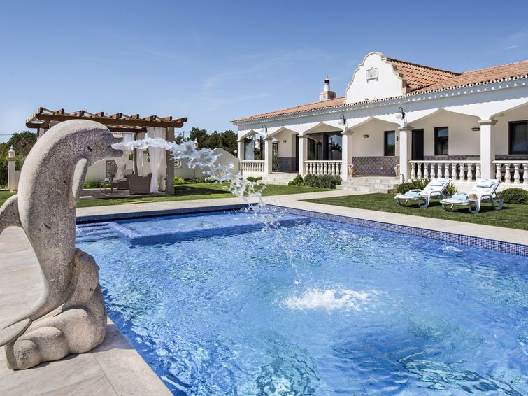 Villa met privézwembad en whirlpool in Paderne voor 8 personen in Paderne
