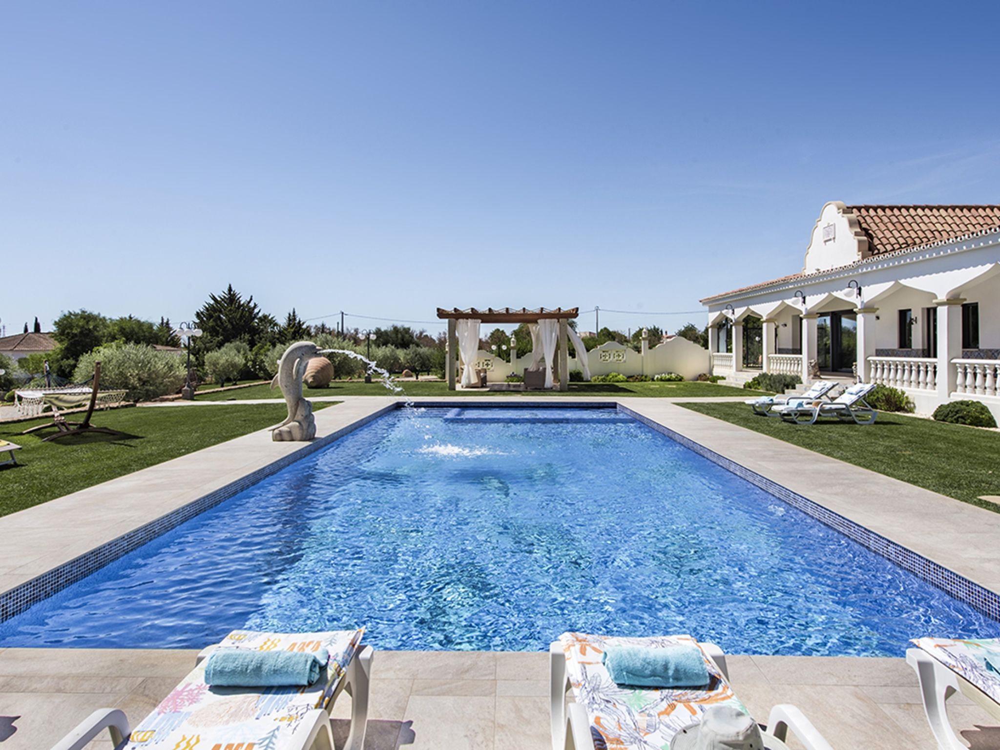 Vakantiehuis met privé zwembad in Paderne (Portugal) voor 8 personen