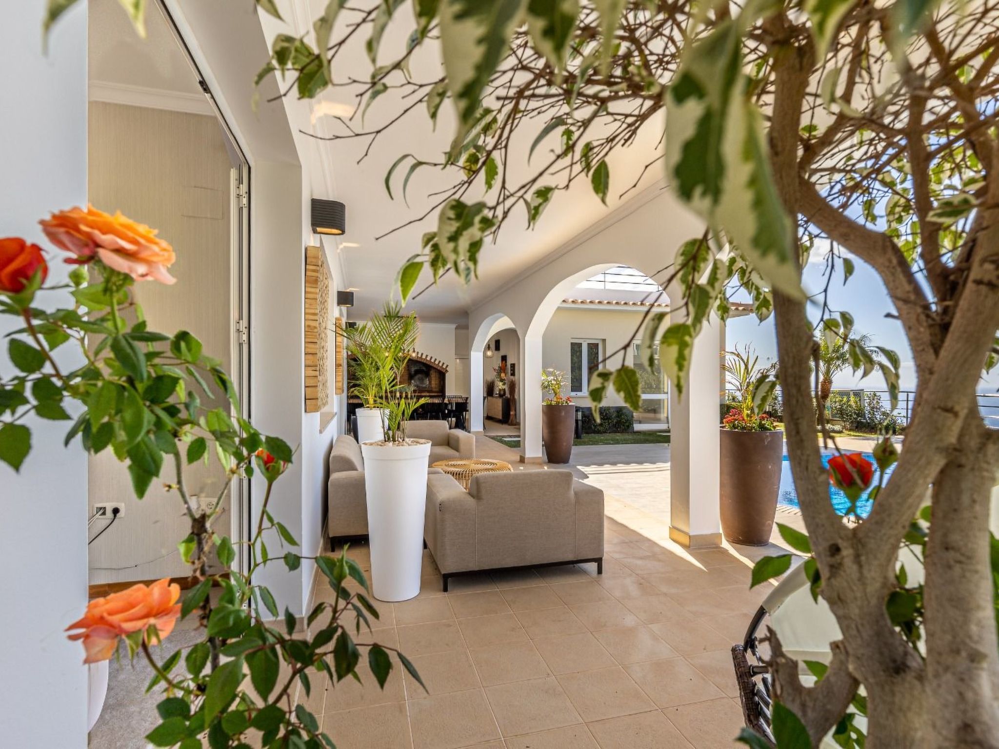 Finca "Calheta" mit Blick auf das Wasser-Binnen