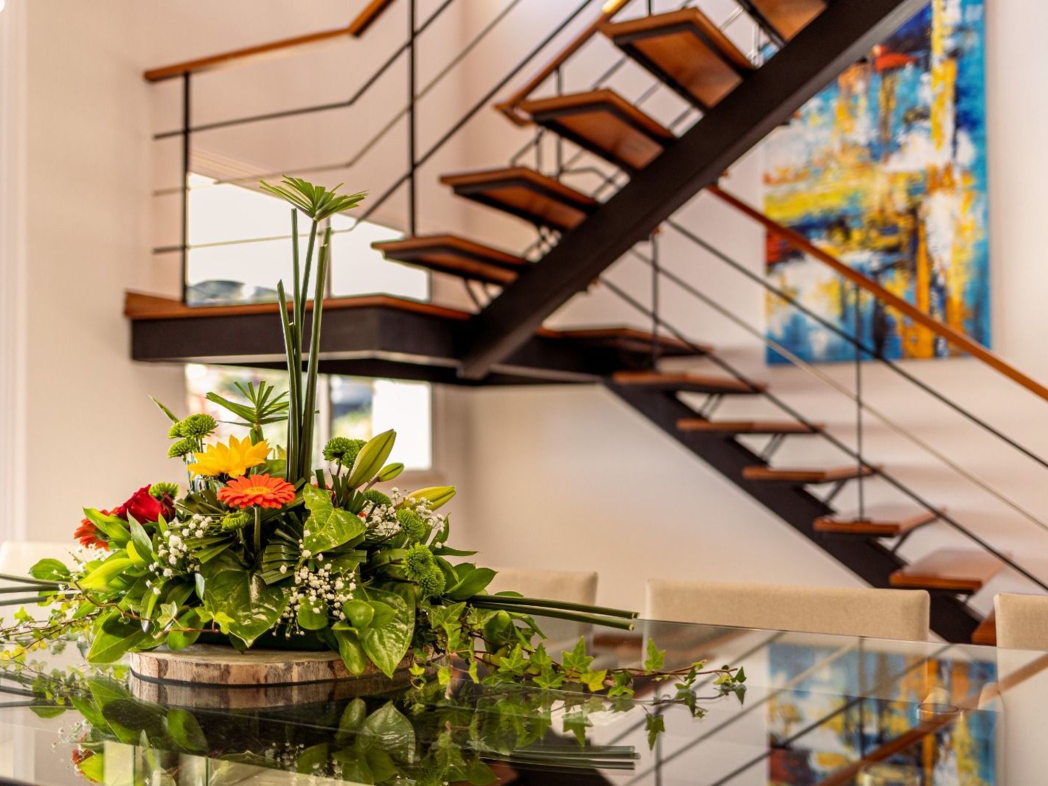 Finca "Calheta" mit Blick auf das Wasser-Binnen