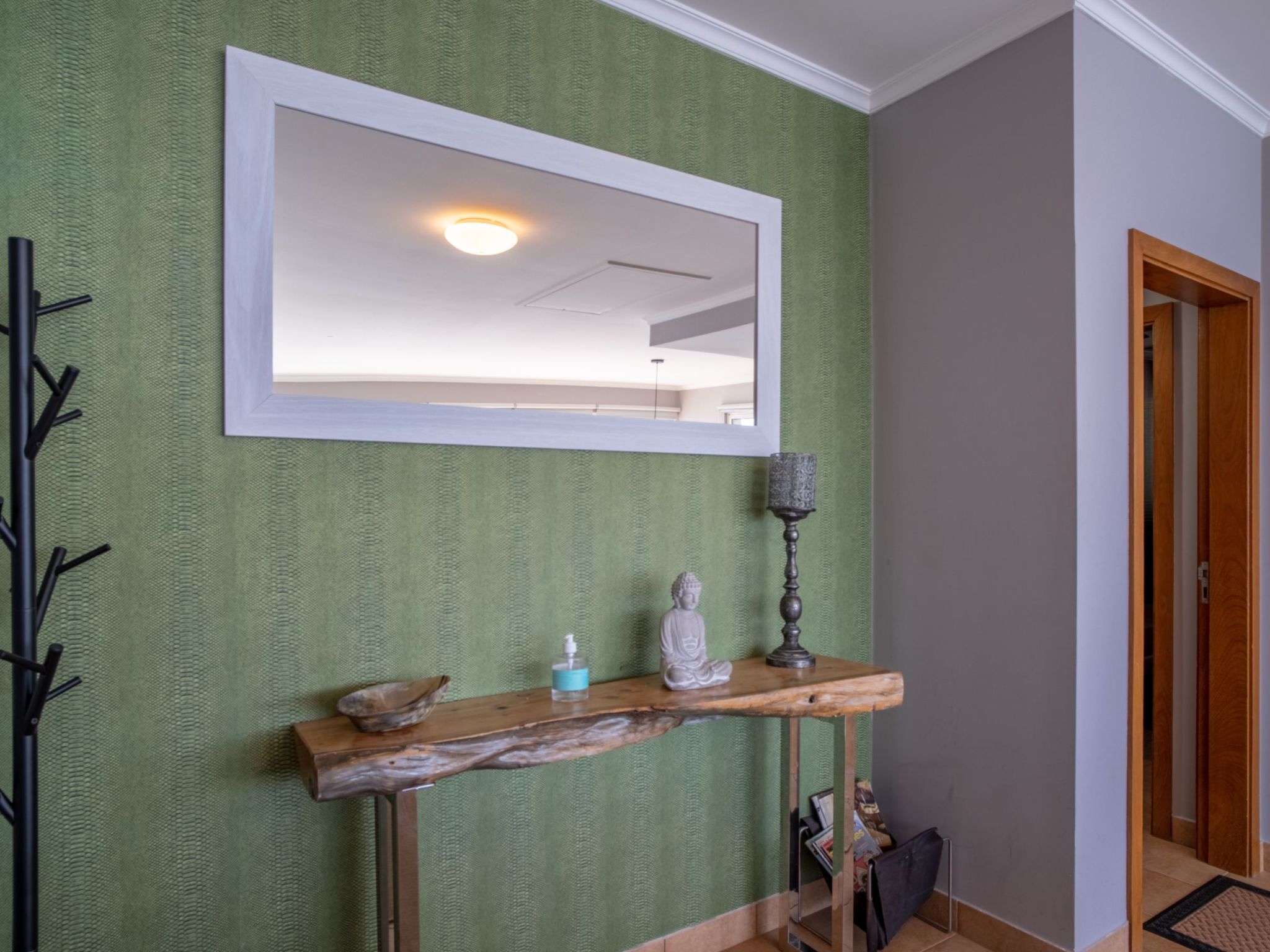 Schöne Wohnung am Strand-Drinnen