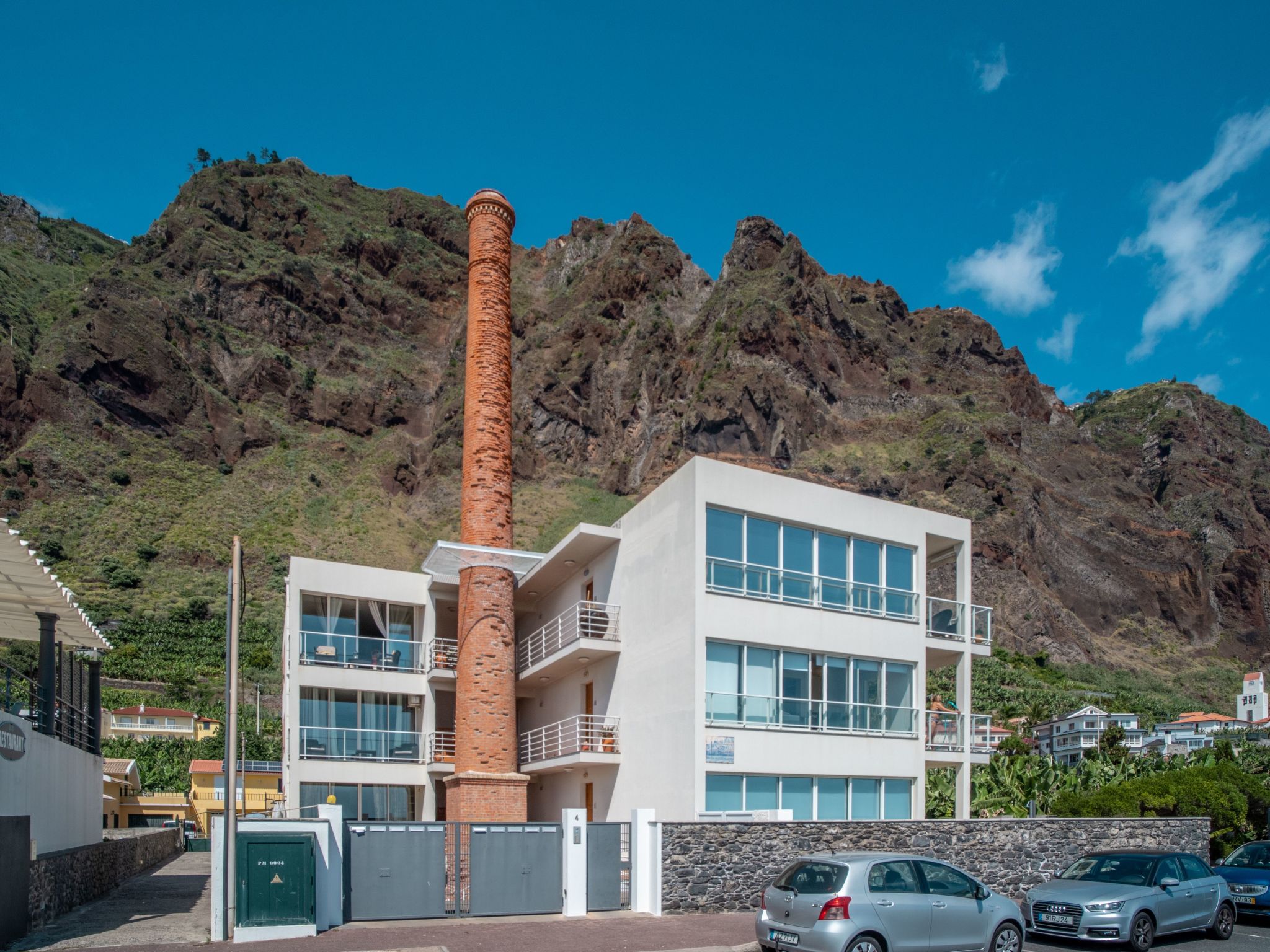 Schöne Wohnung am Strand-Draußen
