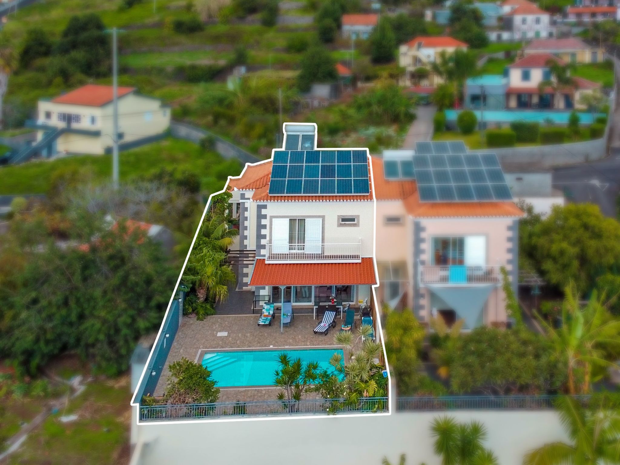 Die Villa Viola befindet sich in Arco da Calheta - Dehors