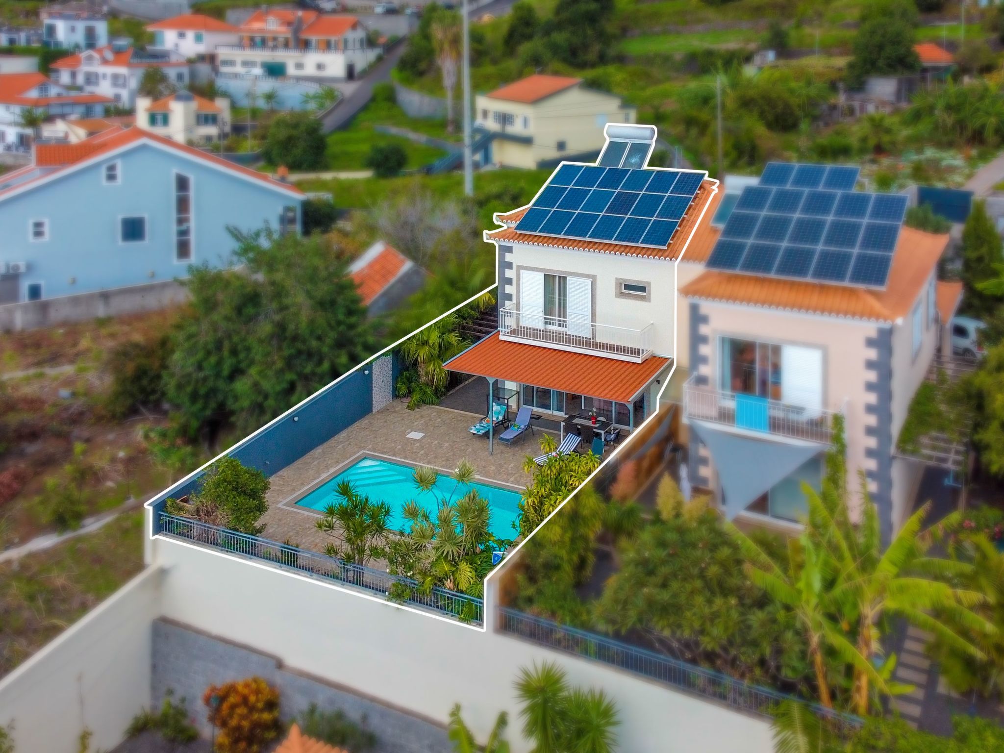 Die Villa Viola befindet sich in Arco da Calheta - Dehors