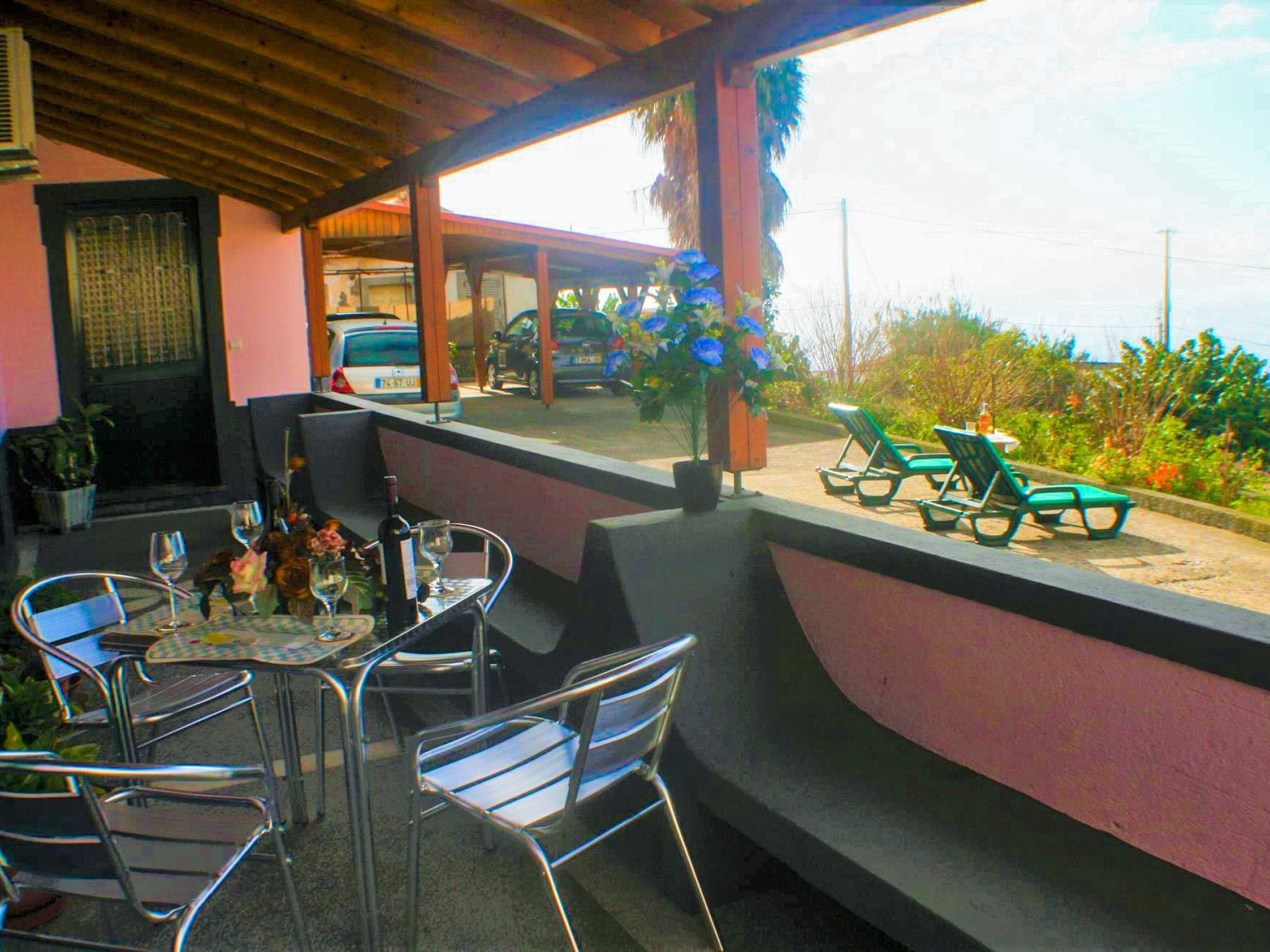 Die lustige und entspannende Wohnung mit Terrasse und Aussicht