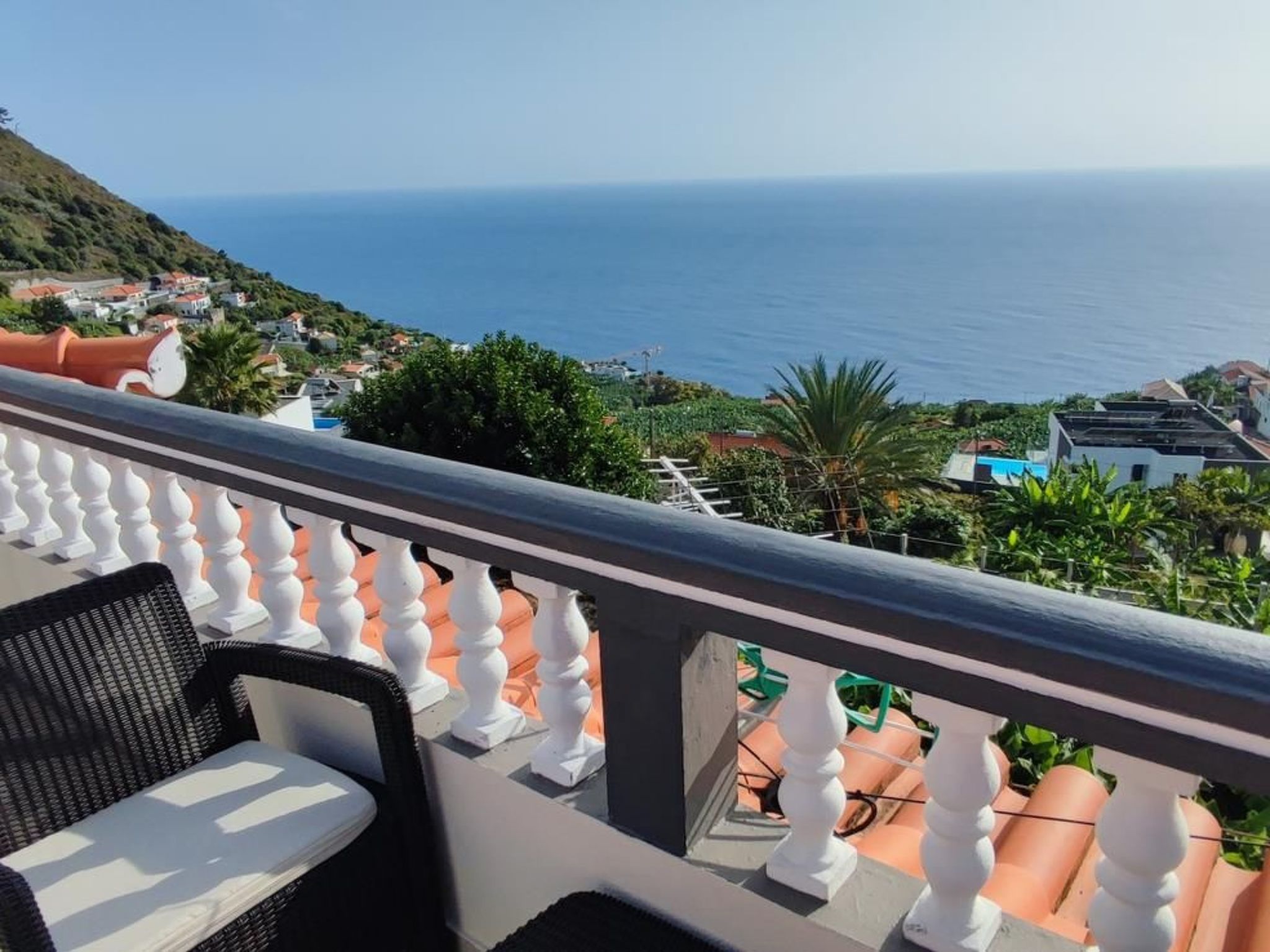 Dachterrasse sonnig und perfekte Aussicht apt-Binnen