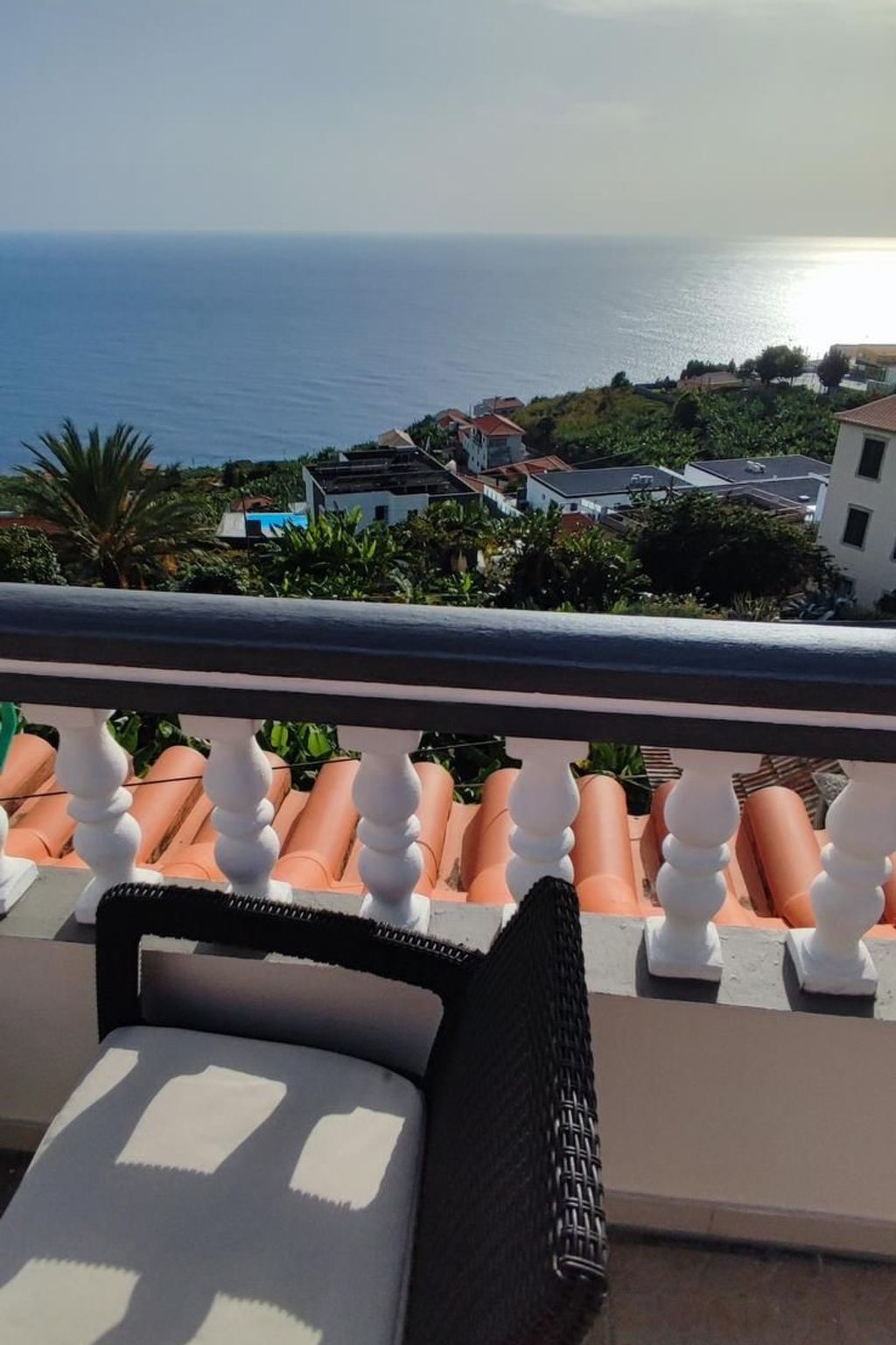 Dachterrasse sonnig und perfekte Aussicht apt-Binnen