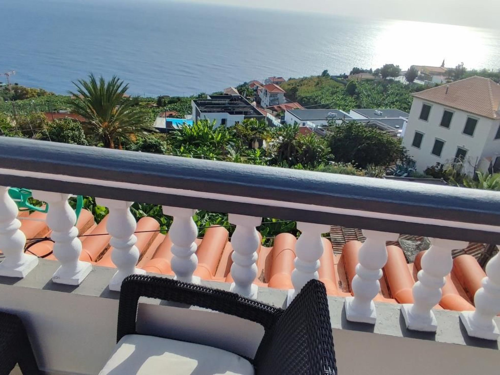 Dachterrasse sonnig und perfekte Aussicht apt-Binnen