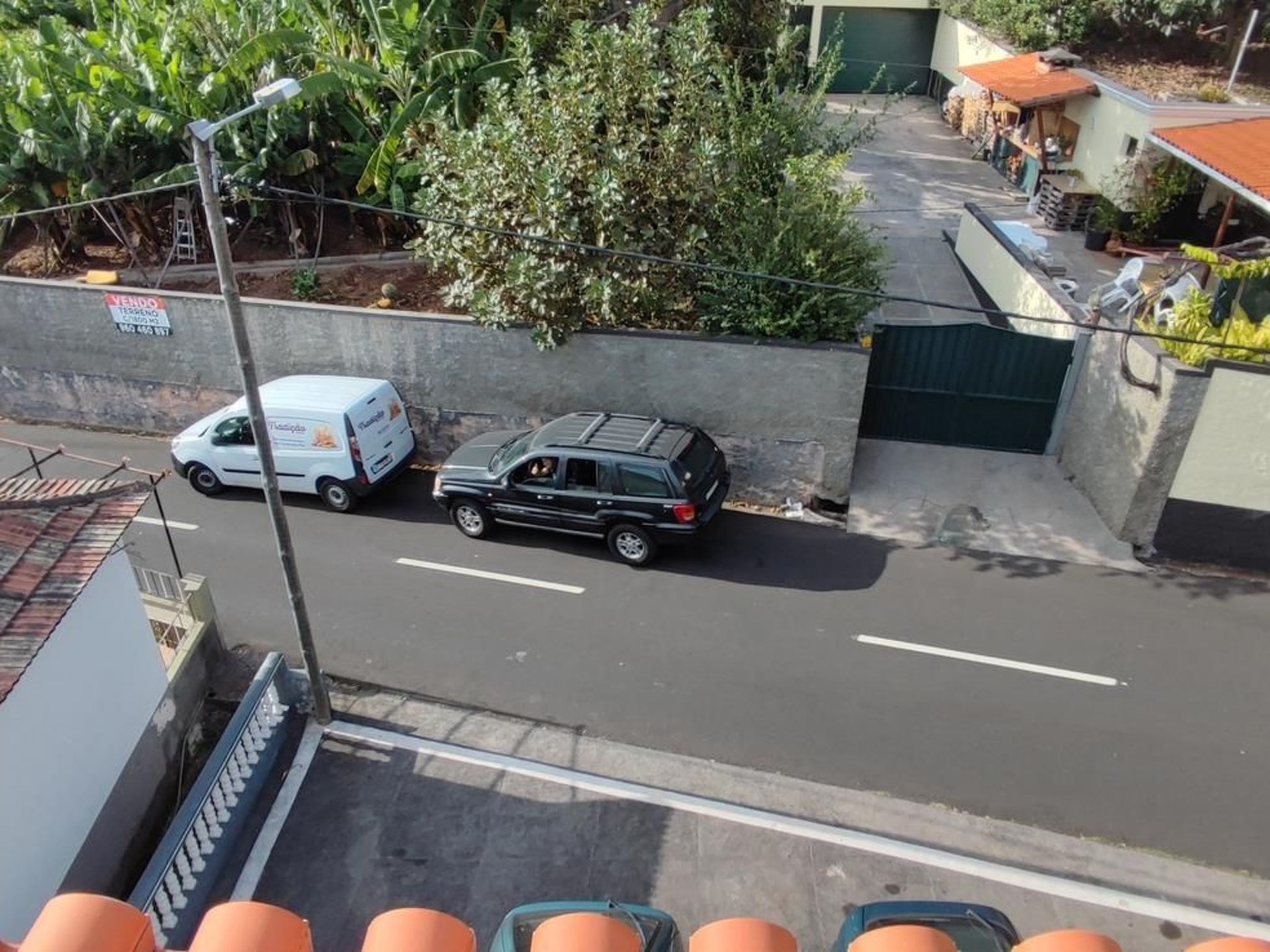 Dachterrasse sonnig und perfekte Aussicht apt-Binnen