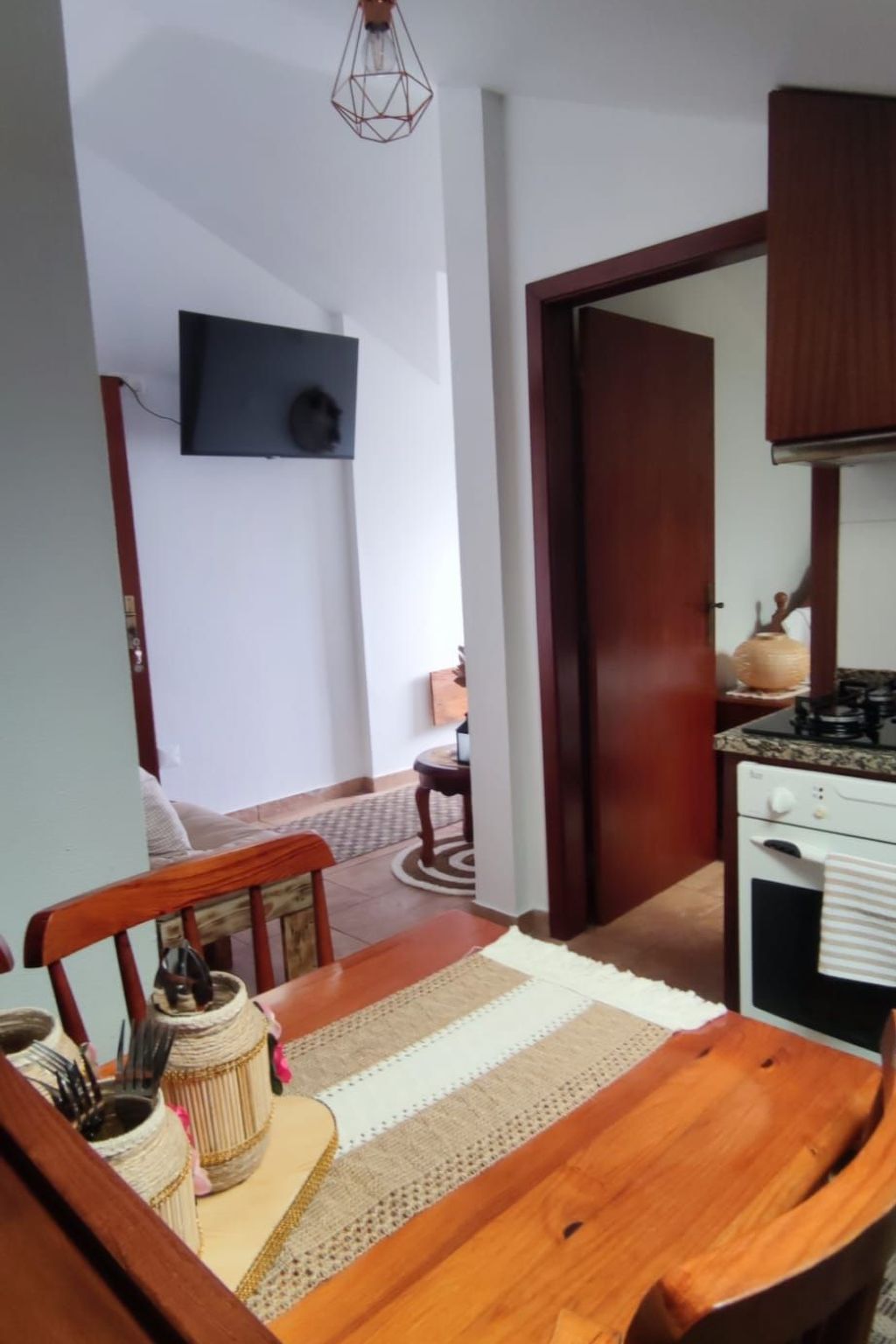 Dachterrasse sonnig und perfekte Aussicht apt-Binnen