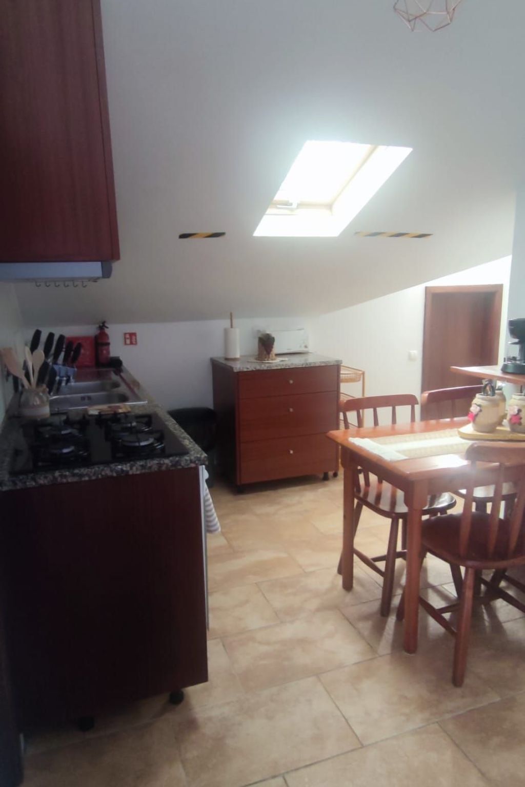 Dachterrasse sonnig und perfekte Aussicht apt-Binnen