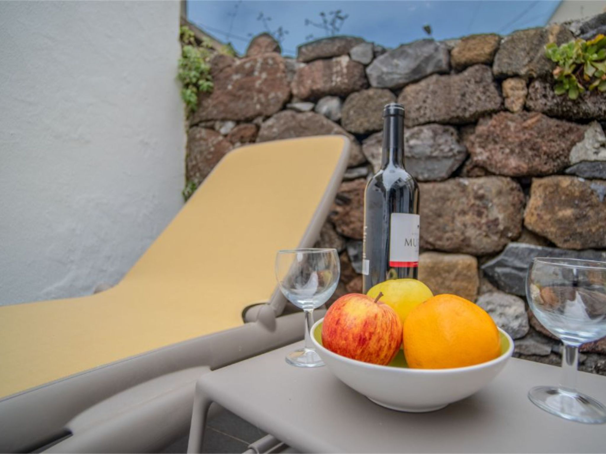 Strandhaus in Paul do Mar-Drinnen