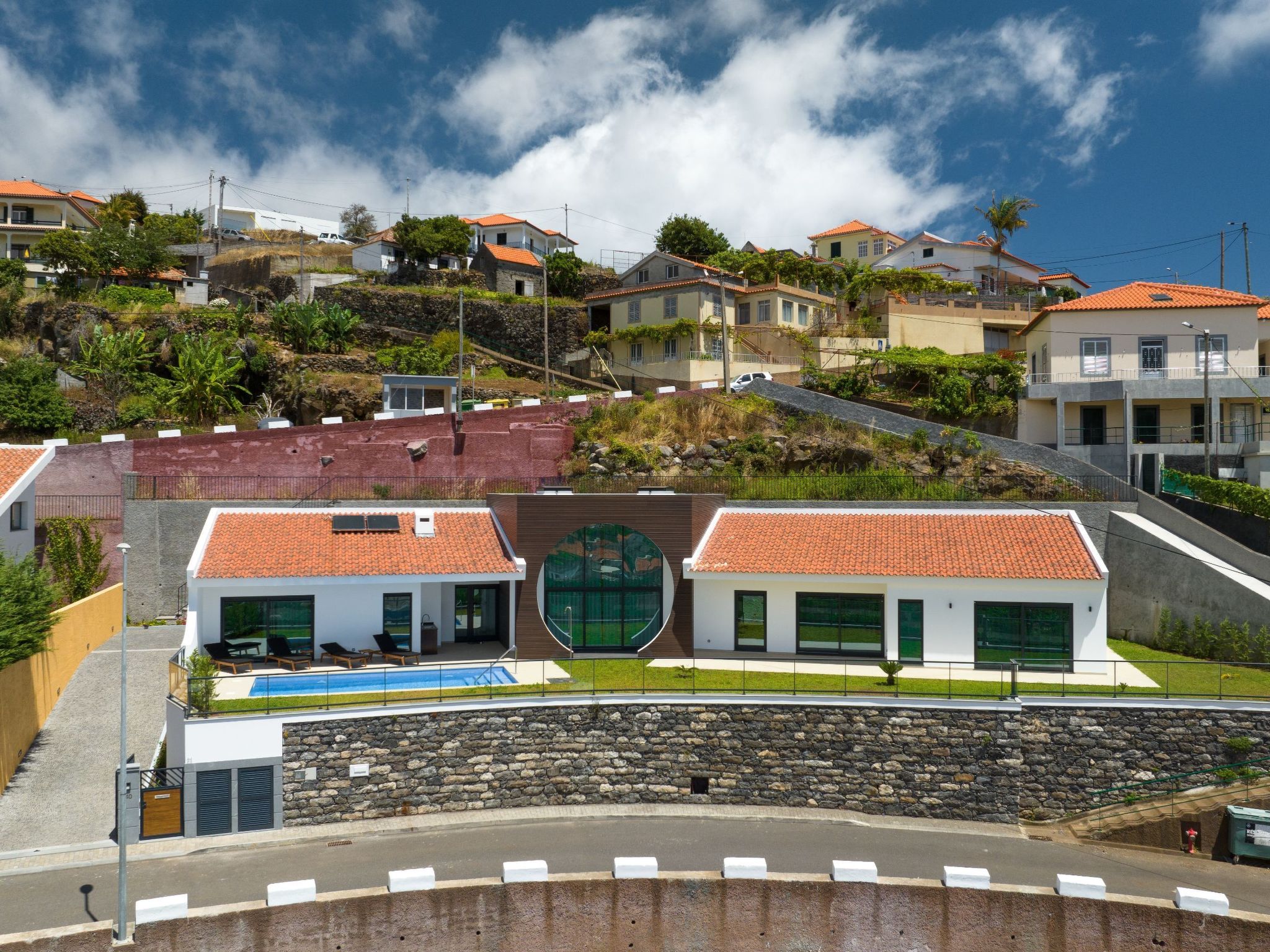 Das Poolhaus in Ponta de Sol