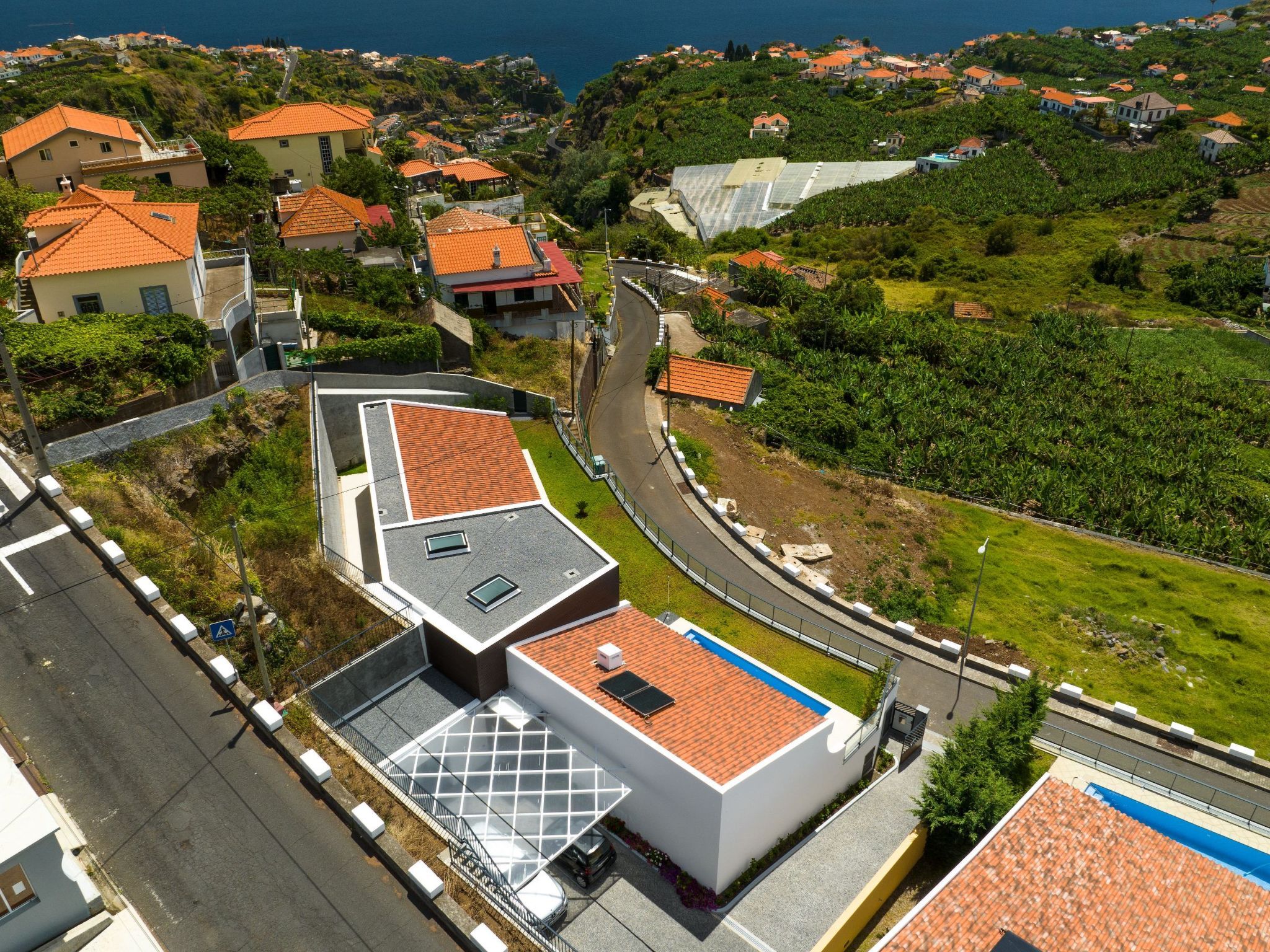 Das Poolhaus in Ponta de Sol-Dehors