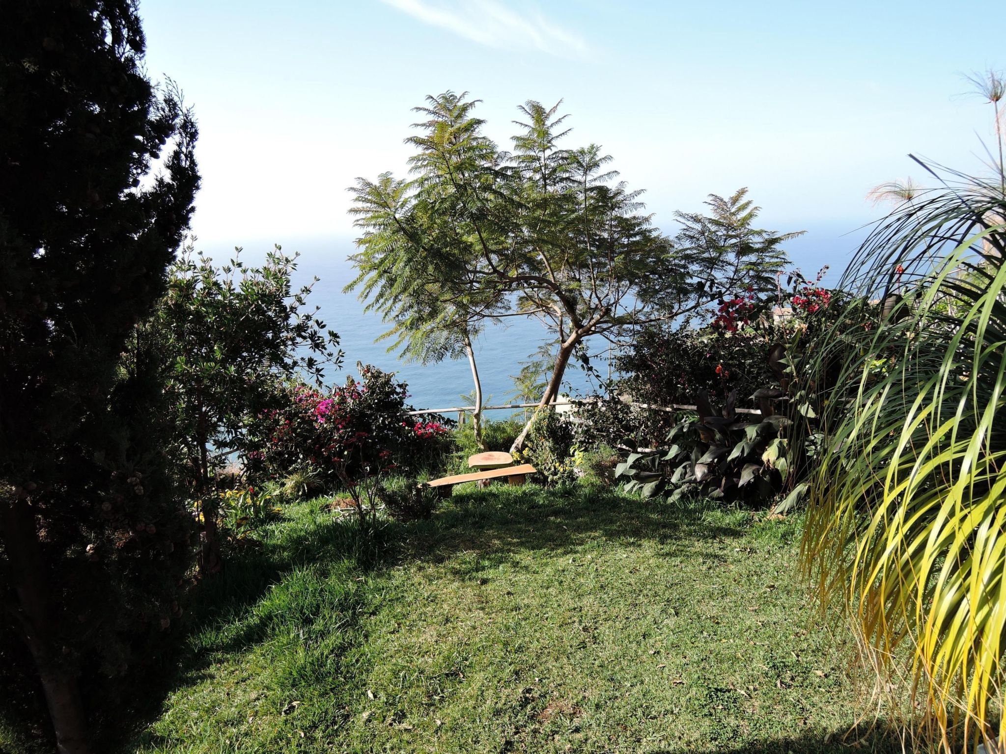 In Canhas mit Schönem Garten-Binnen