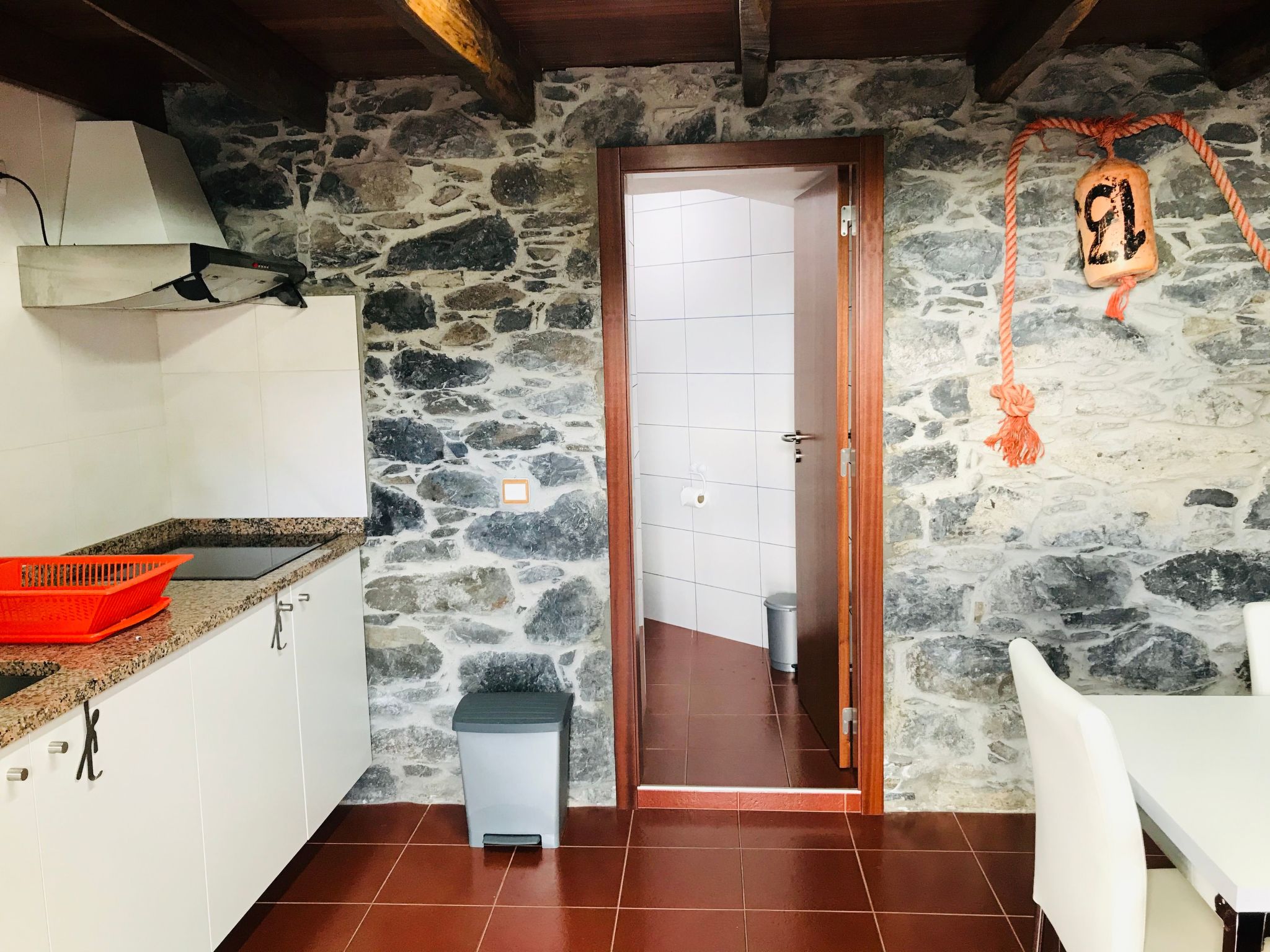 Casa Lugar da Ribeira mit Dachterrasse-Inside