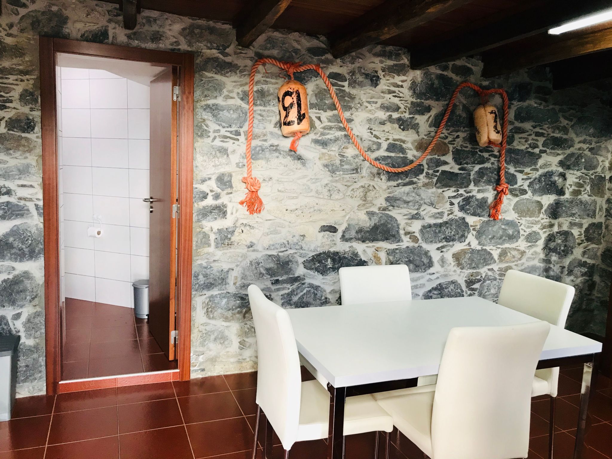 Casa Lugar da Ribeira mit Dachterrasse-Inside