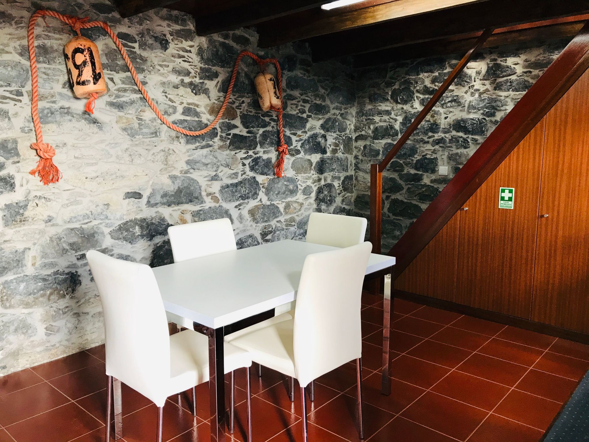 Casa Lugar da Ribeira mit Dachterrasse-Inside