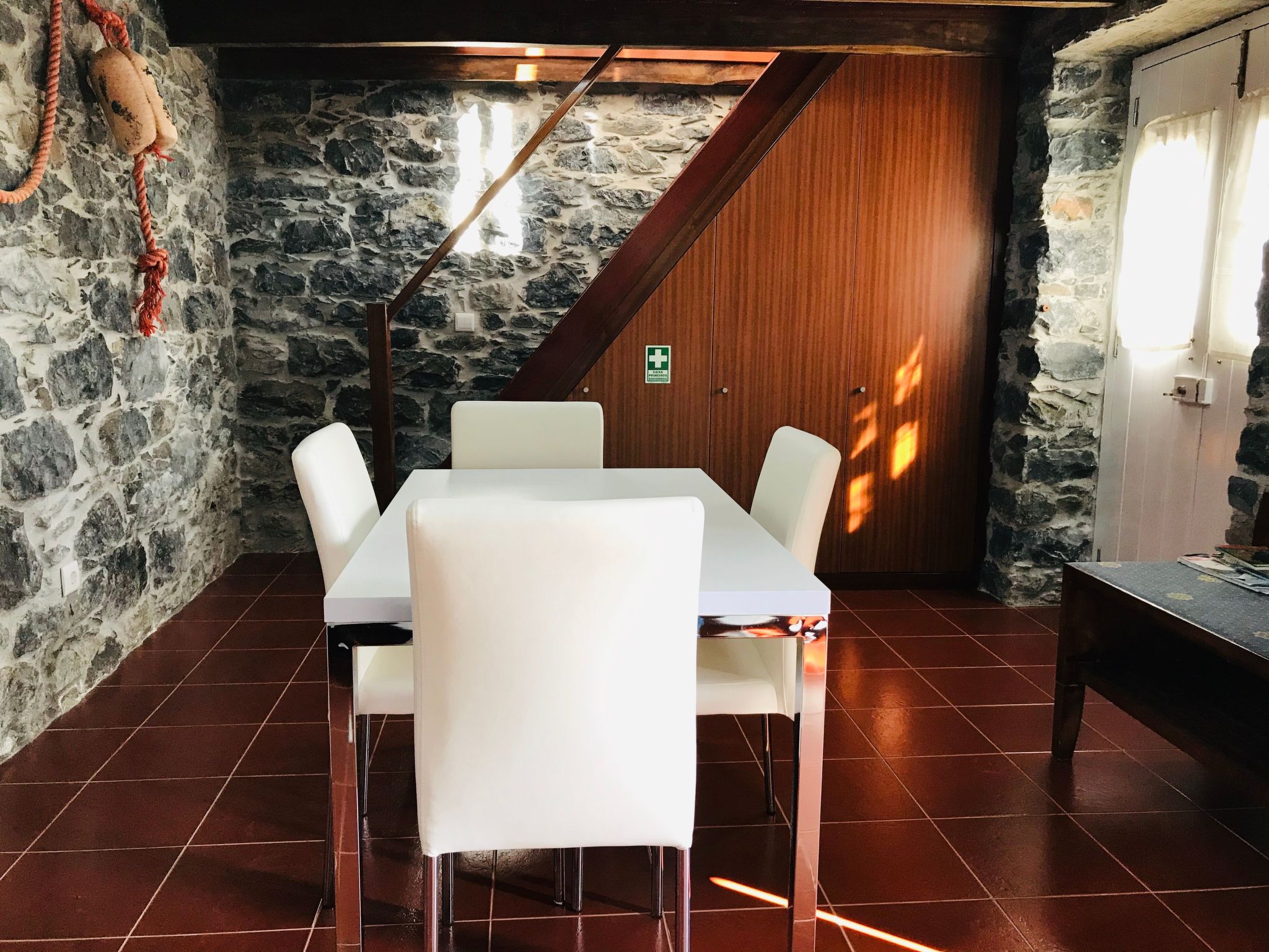 Casa Lugar da Ribeira mit Dachterrasse-Inside