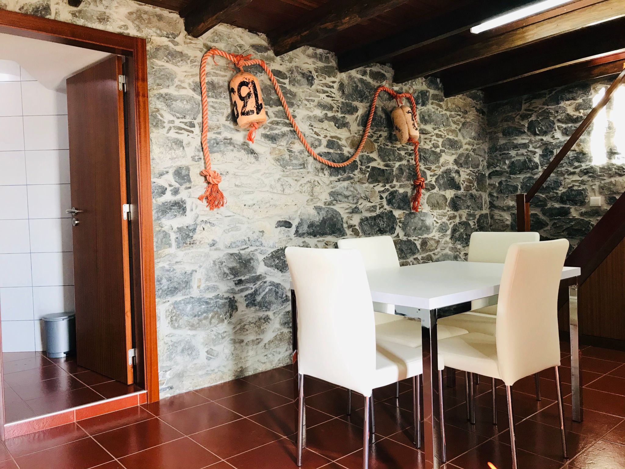 Casa Lugar da Ribeira mit Dachterrasse-Inside