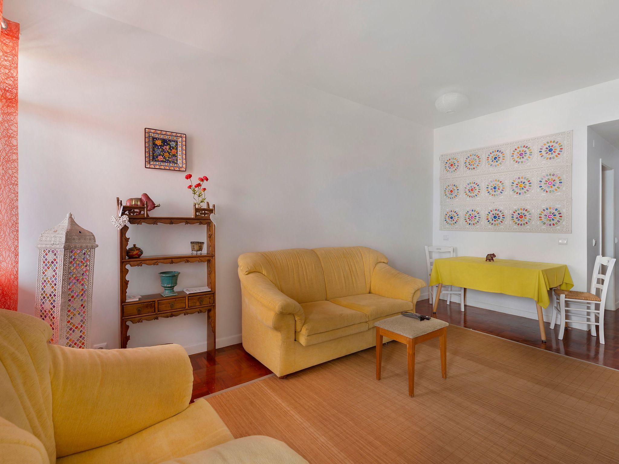 Wohnung mit Balkon und Aussicht in São Martinho-Inside