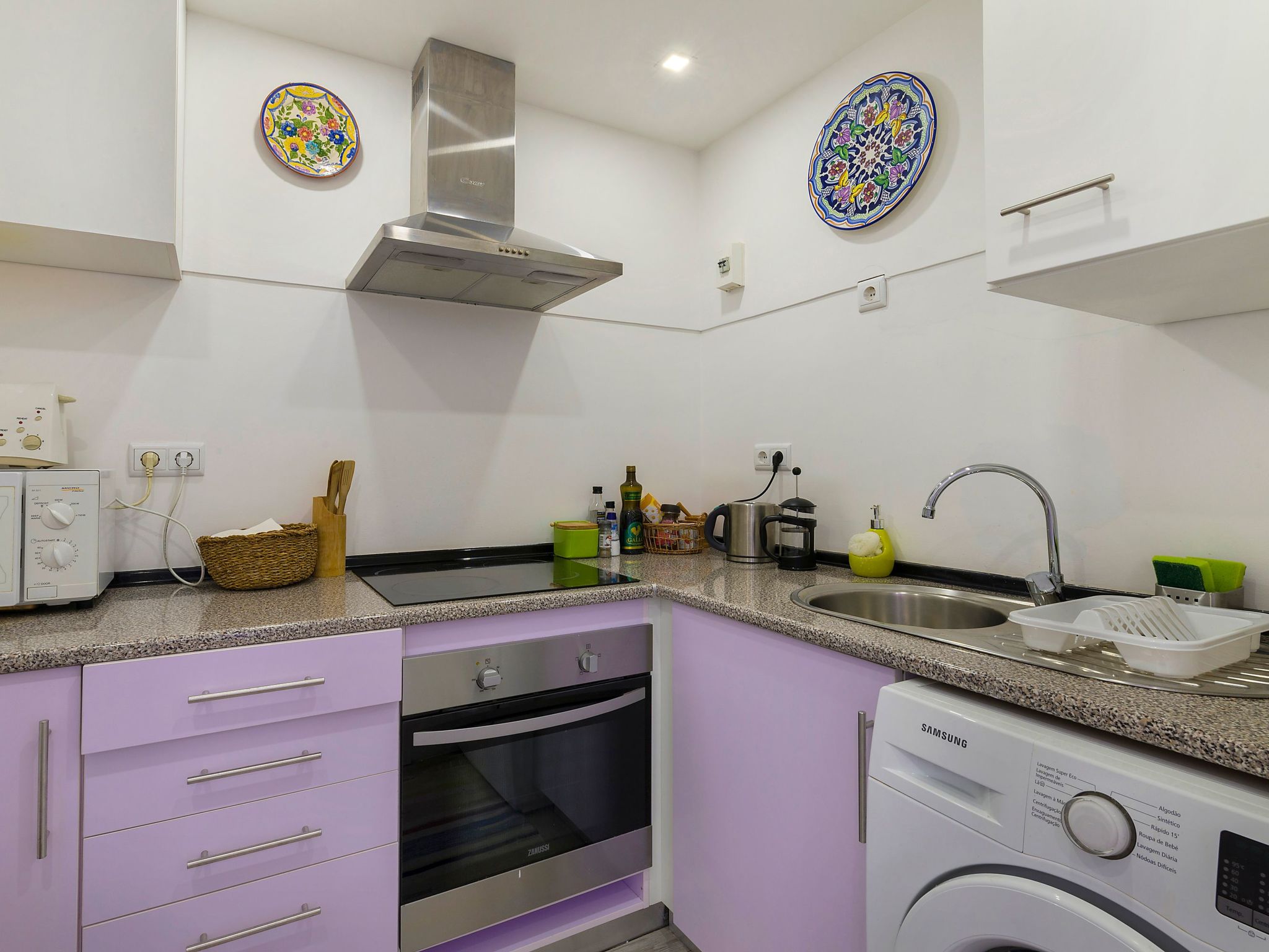 Wohnung mit Balkon und Aussicht in São Martinho-Inside